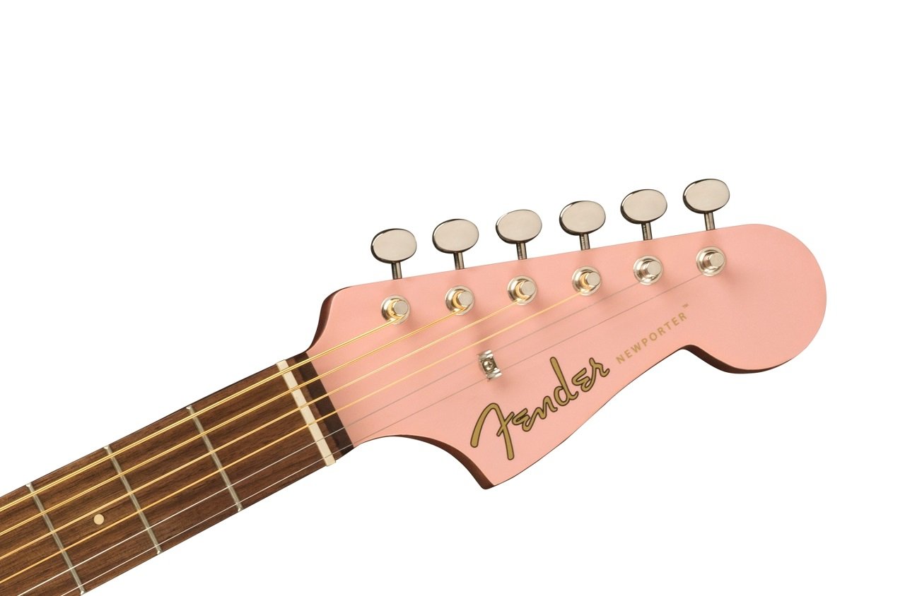FSR Newporter Player, Walnut Fingerboard, Shell Pink