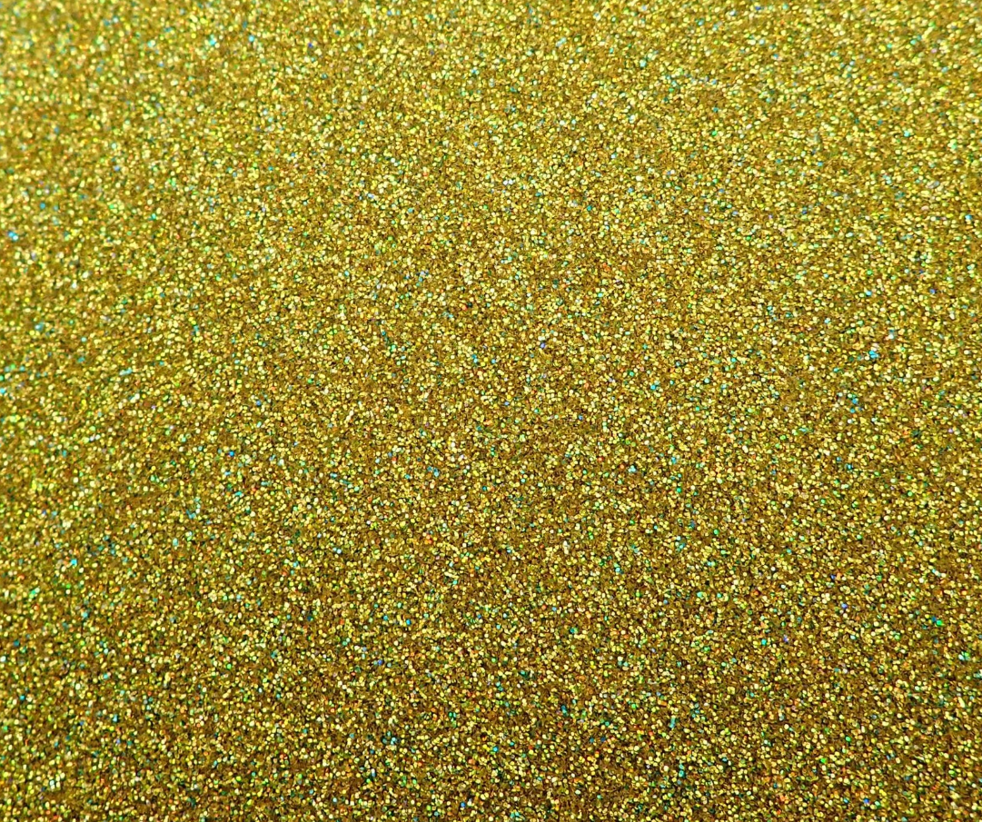 Gold Holographic Glitter Flake - 100g 0.008