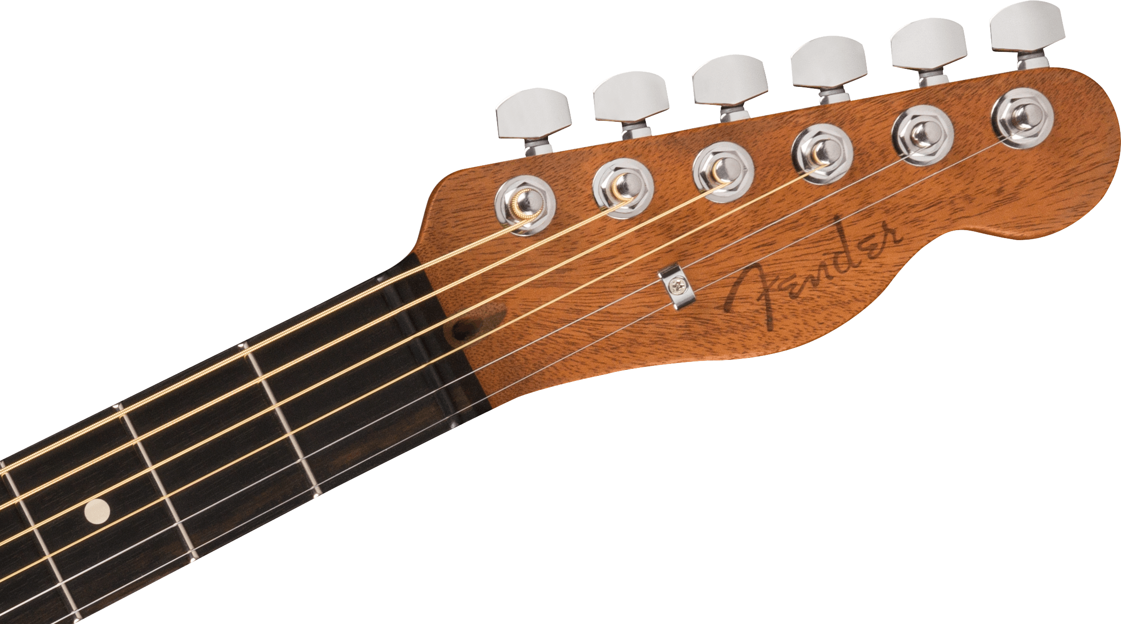 American Acoustasonic® Telecaster® All-Mahogany, Ebony Fingerboard, Bourbon Burst