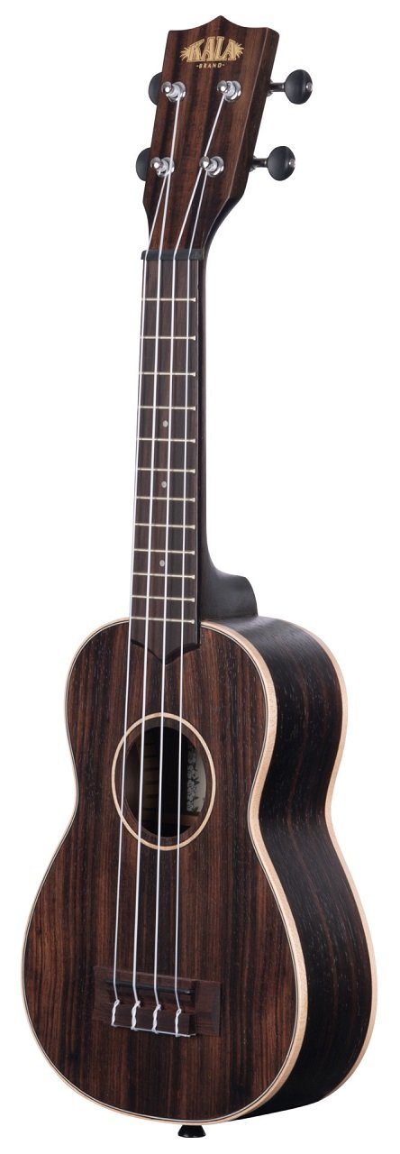 KA-EBY-S - Ebony Soprano Ukulele, with Bag (UB-S)