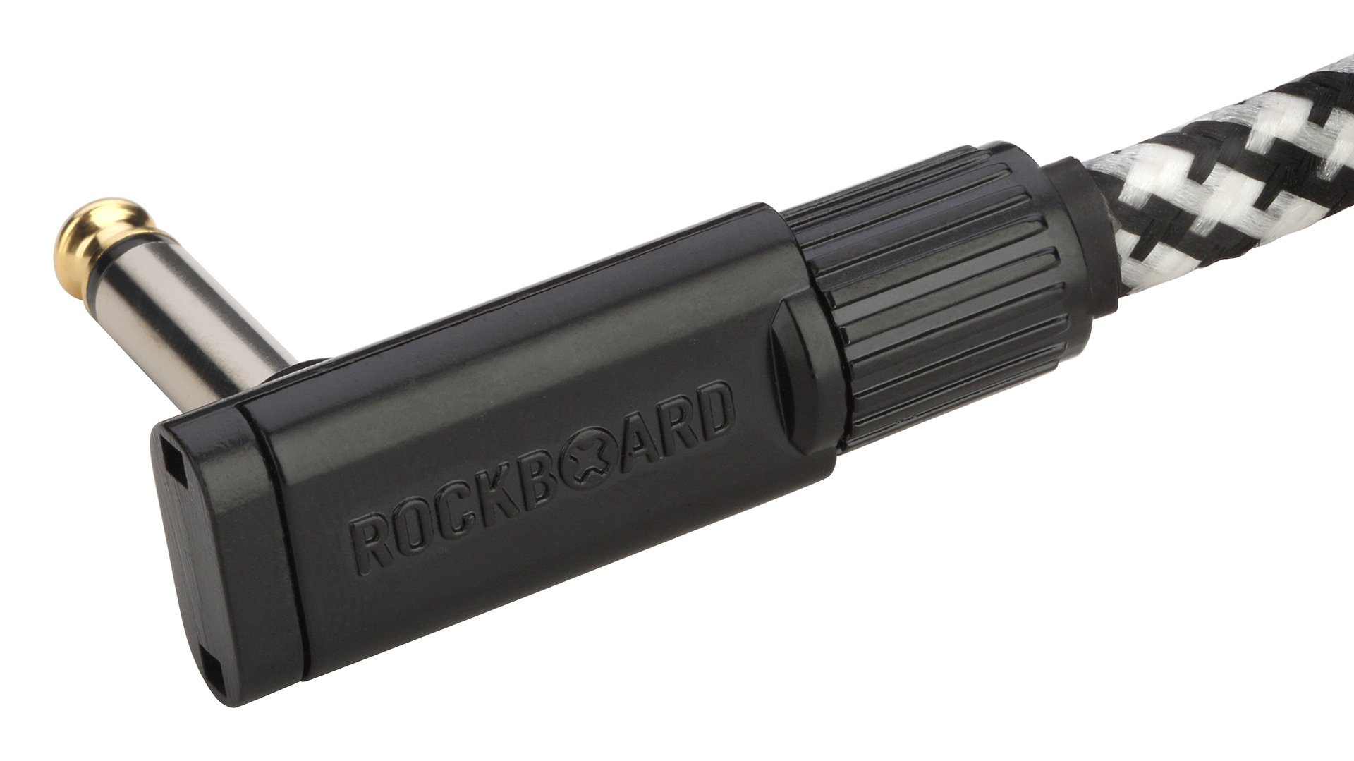 Salt&Pepper Tweed Series Flat Patch Cable - 30 cm