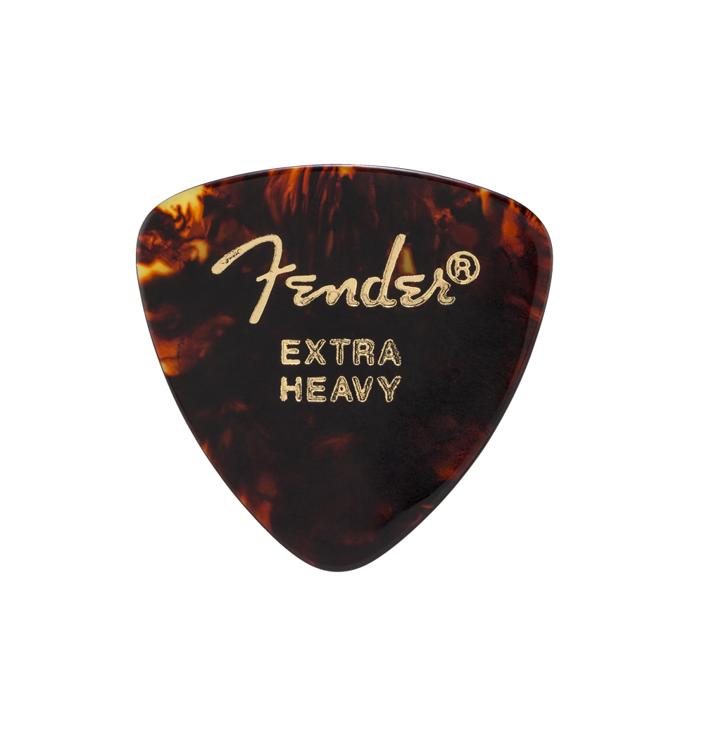 Picks, Classic Celluloid, 346 Shape, Shell Extra Heavy (72 Pcs.)