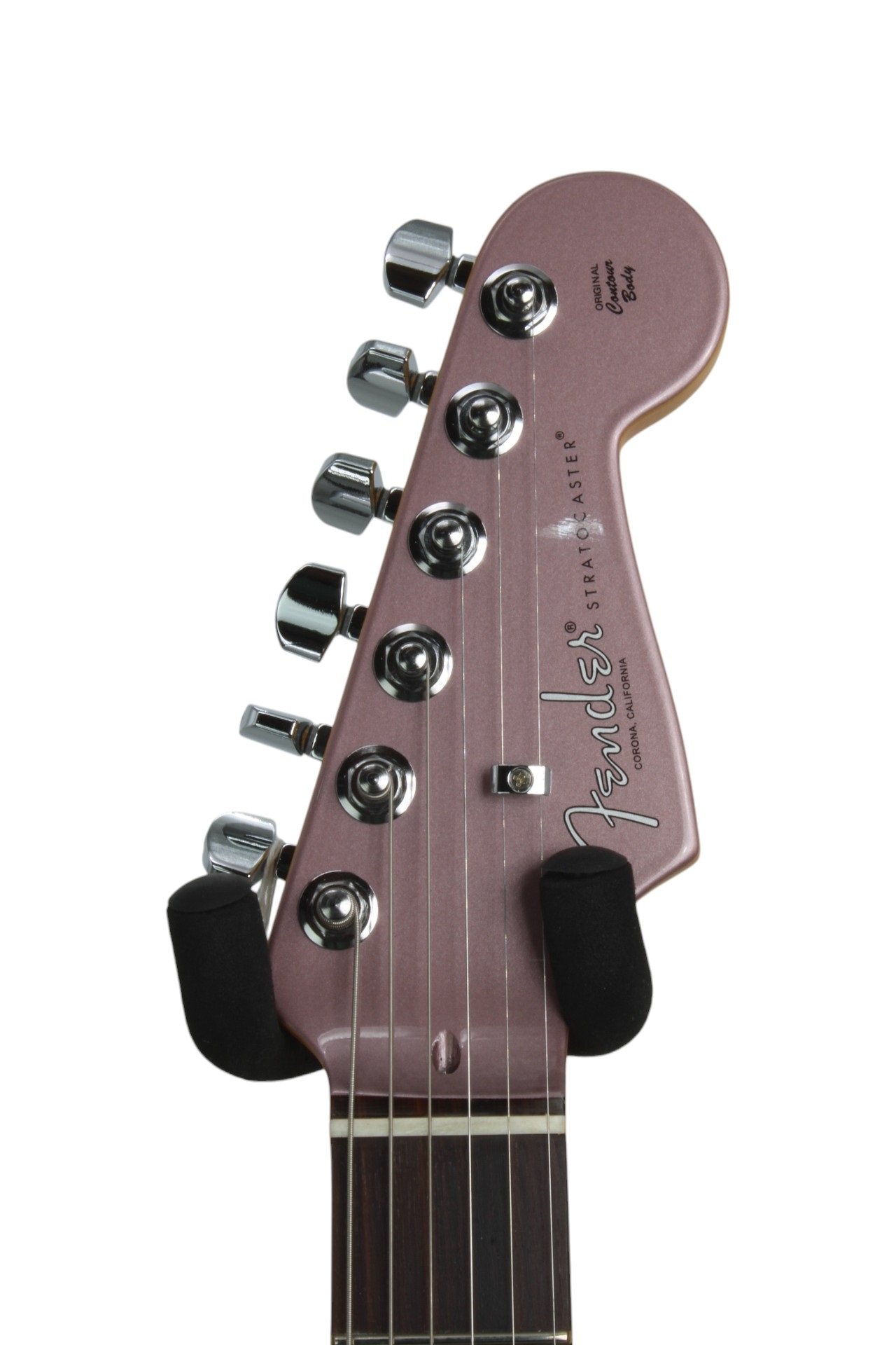 American Pro II Matching Headcap Stratocaster, Burgundy Miste Metallic