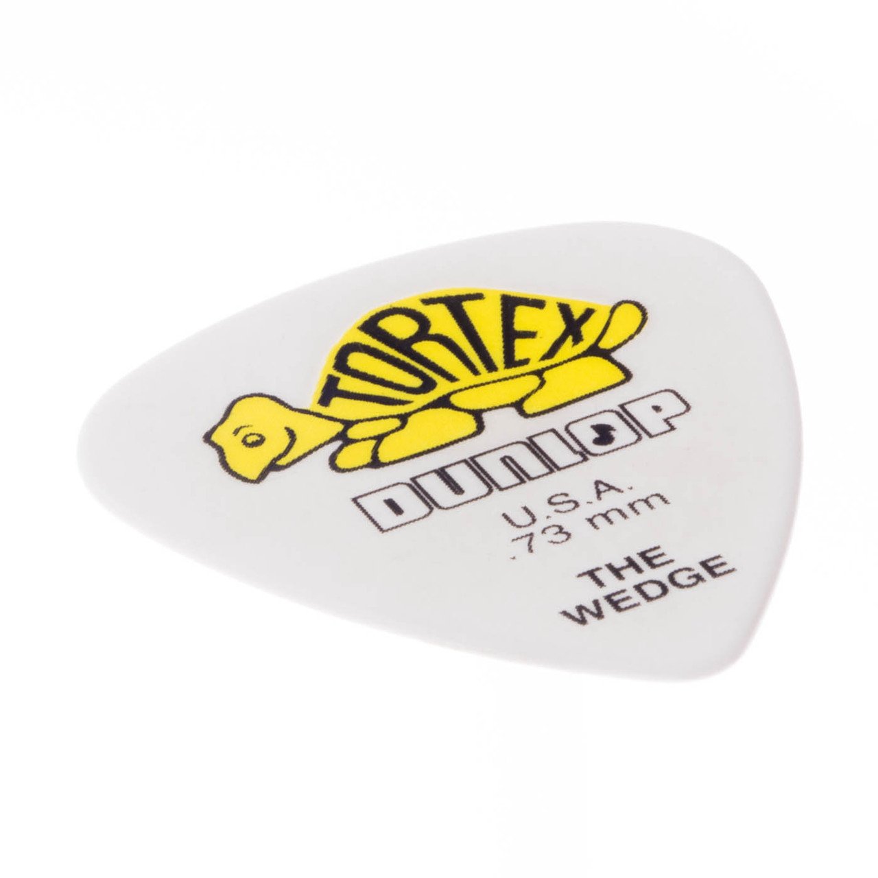 Tortex Wedge Picks, Refill Pack, 72 pcs., yellow, 0.73 mm 