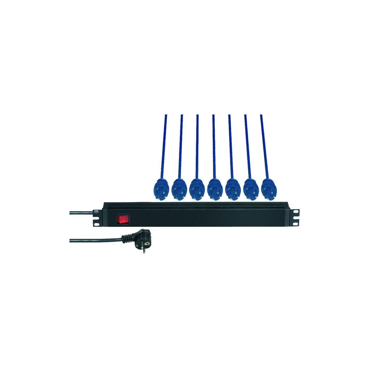 19" Steckdosenleiste 8-fach - Stromverteiler