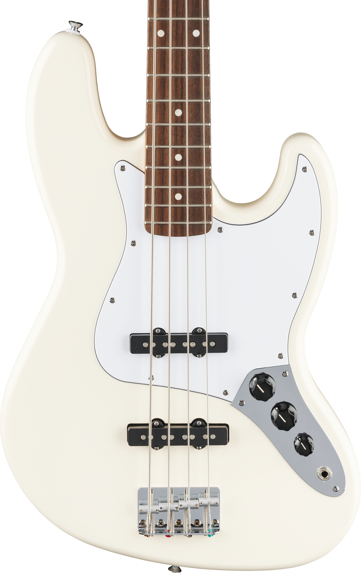 Fender Standard Jazz Bass - Griffbrett aus Indian Laurel mit White Dot Inlays