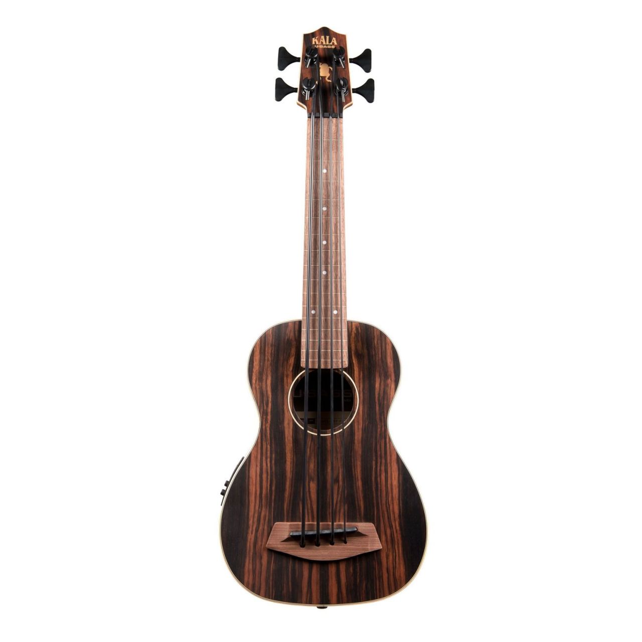 U-Bass Striped Ebony, Fretless, with Deluxe Bag 