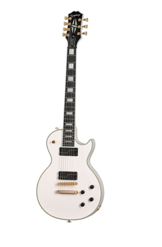 Matt Heafy Les Paul Custom Origins 7-String White