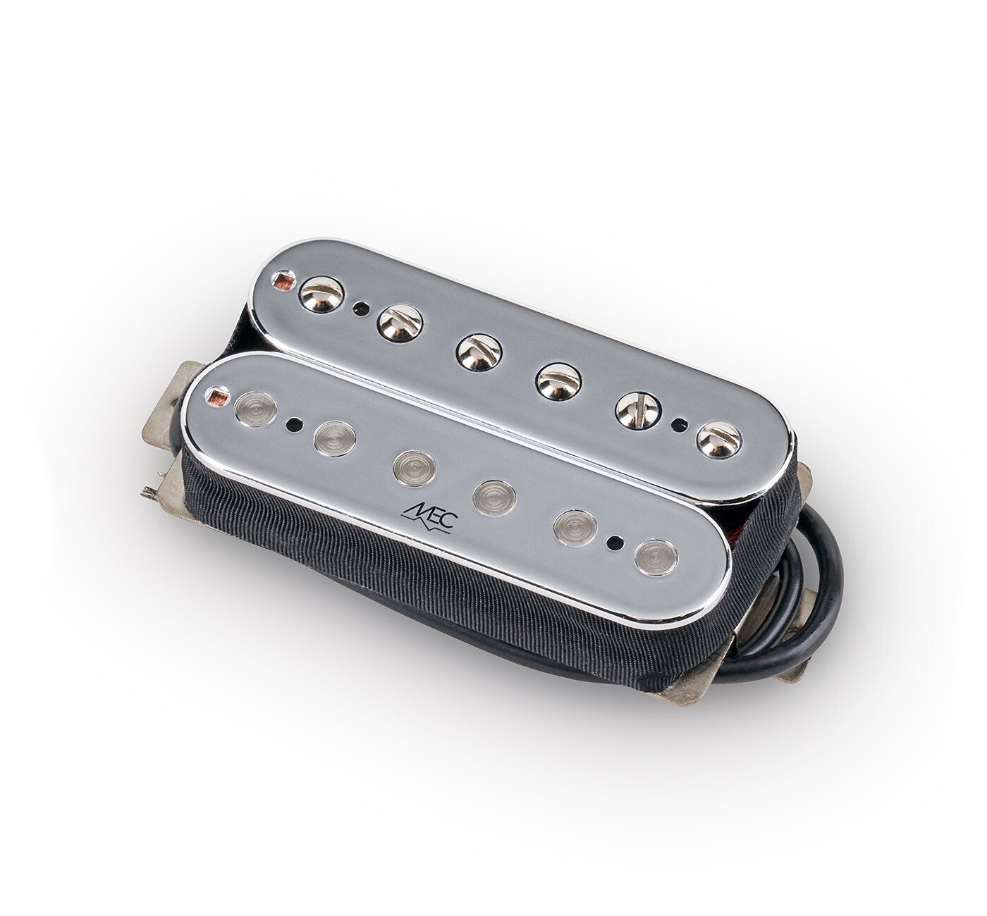 Vintage Humbucker Guitar Pickup Open Bobbin Neck - Black 