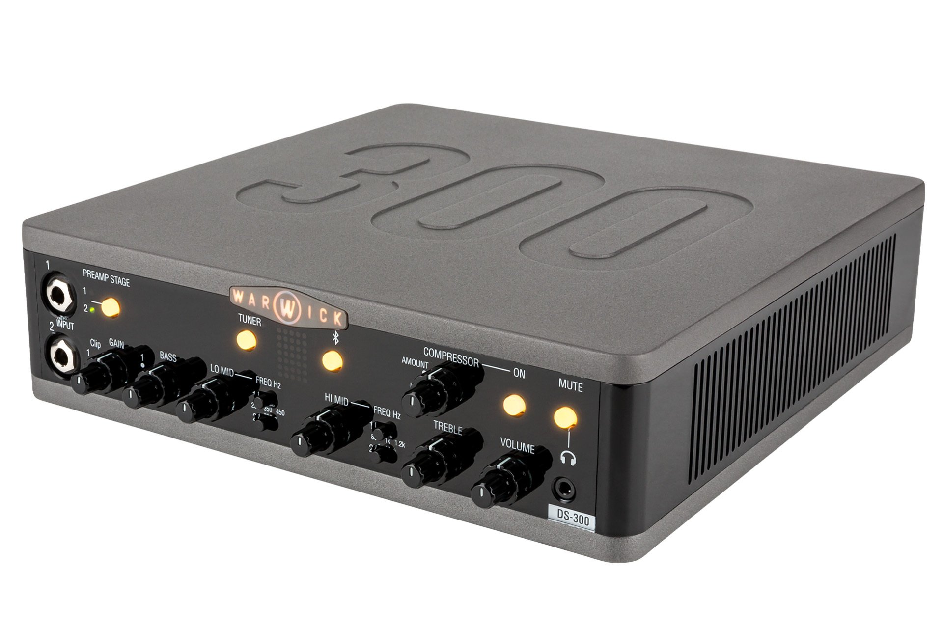 Stage Series DS 300 Double Stage Bass Amp Head mit USB-Interface