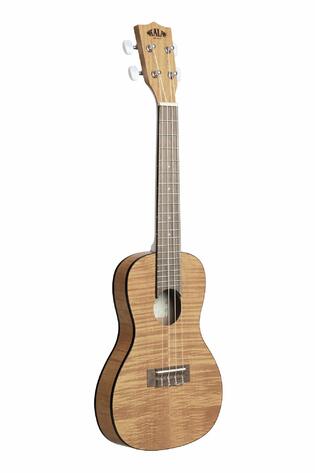 KA-EMTU-C - Exotic Mahogany Travel Concert Ukulele, with Gigbag 