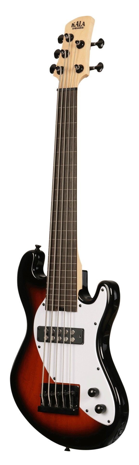 U-Bass Solid Body 5-String, Tobacco Burst, Fretless, with Bag