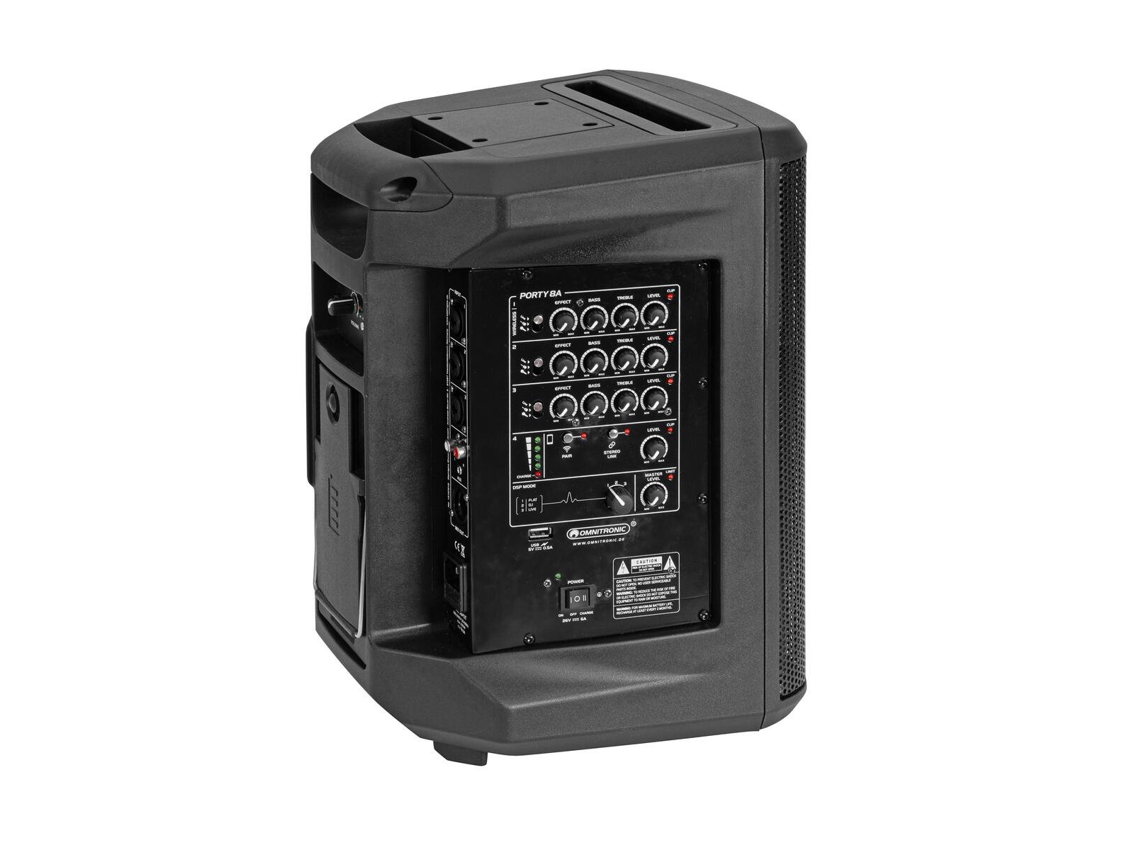 Set PORTY-8A Drahtlos-PA-System + Soft-Bag