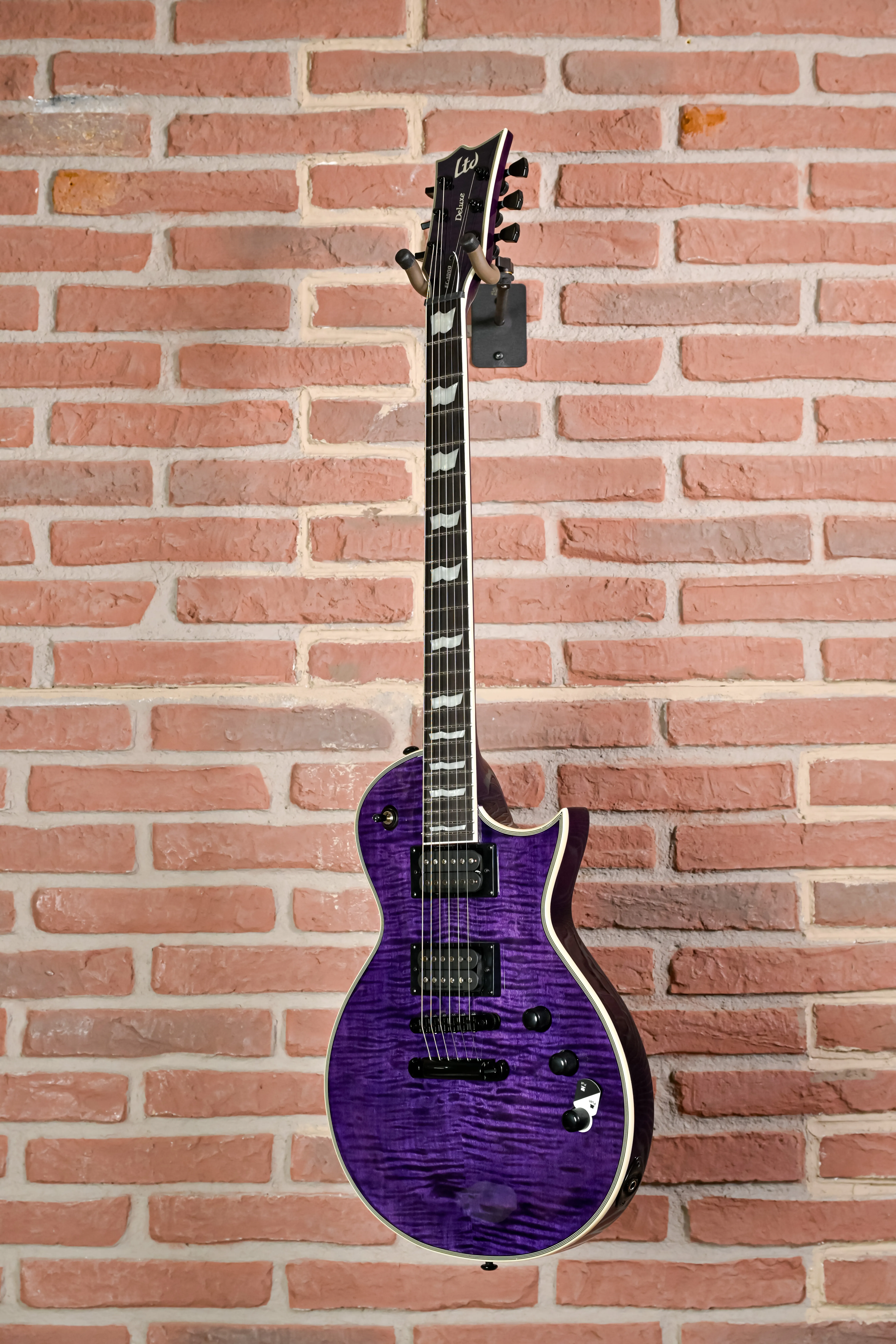 EC-1000 FMSTP Flamed Maple See Thru Purple E-Gitarre