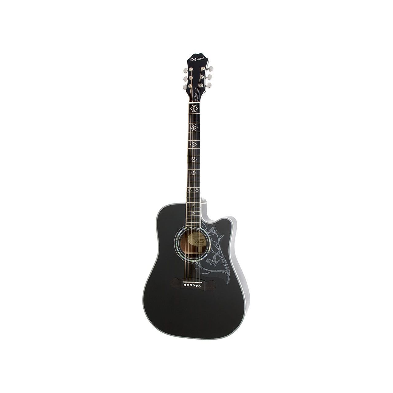 Dave Navarro Signature BK - Westerngitarre mit Tonabnehmer