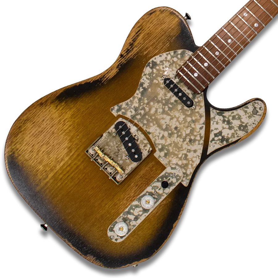 Nancy Loft SS 205, 1 Slanted Bridge Single Coll Tobacco Burst