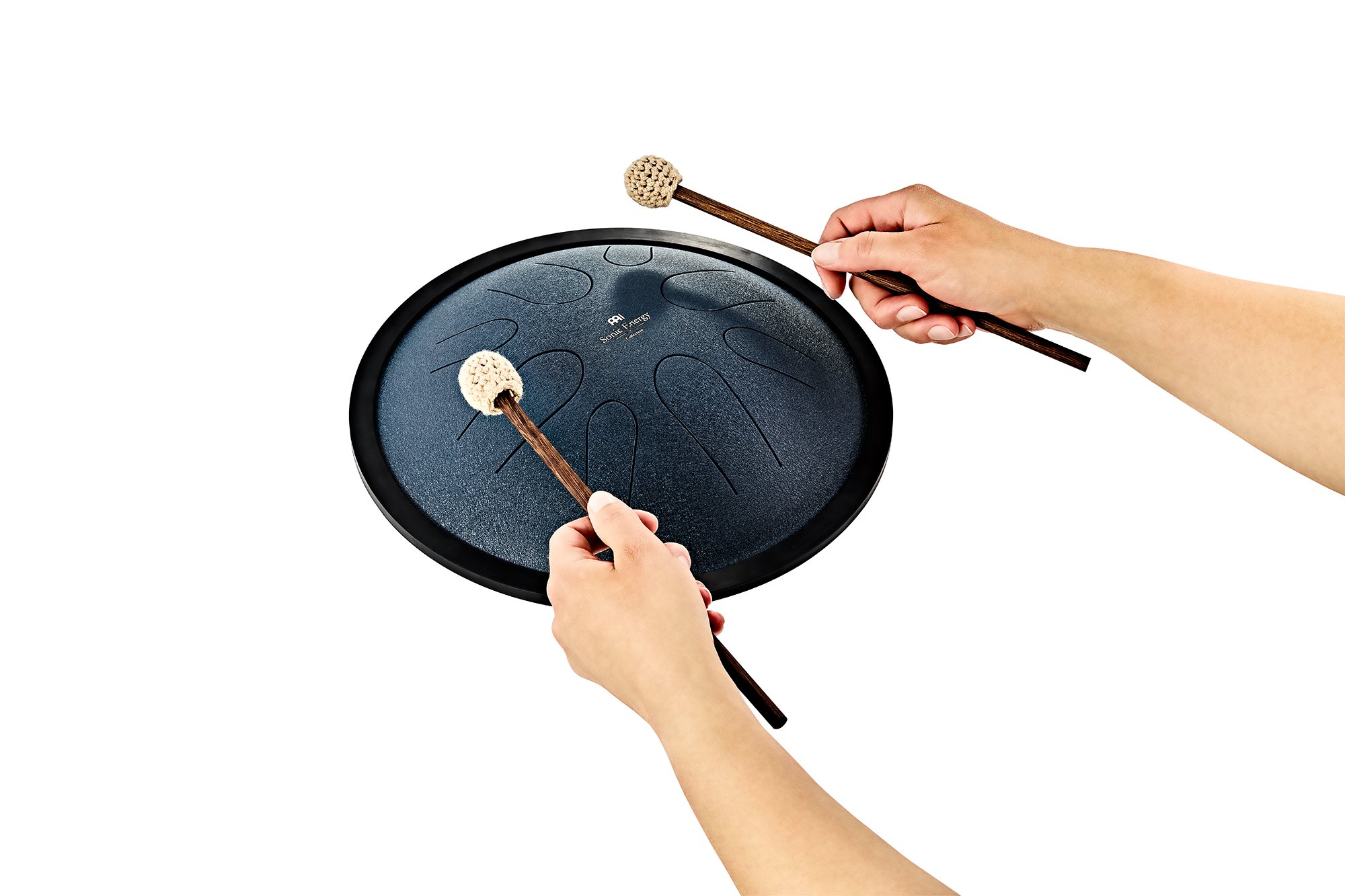 CSTD2NB Compact Steel Tongue Drum C Moll Marineblau 10"