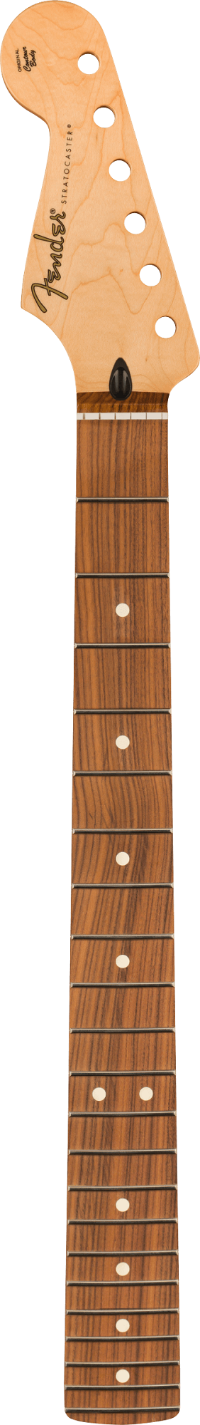 Player Series Stratocaster® Reverse Headstock Neck, 22 Medium Jumbo Frets, Pau Ferro, 9.5", Modern "