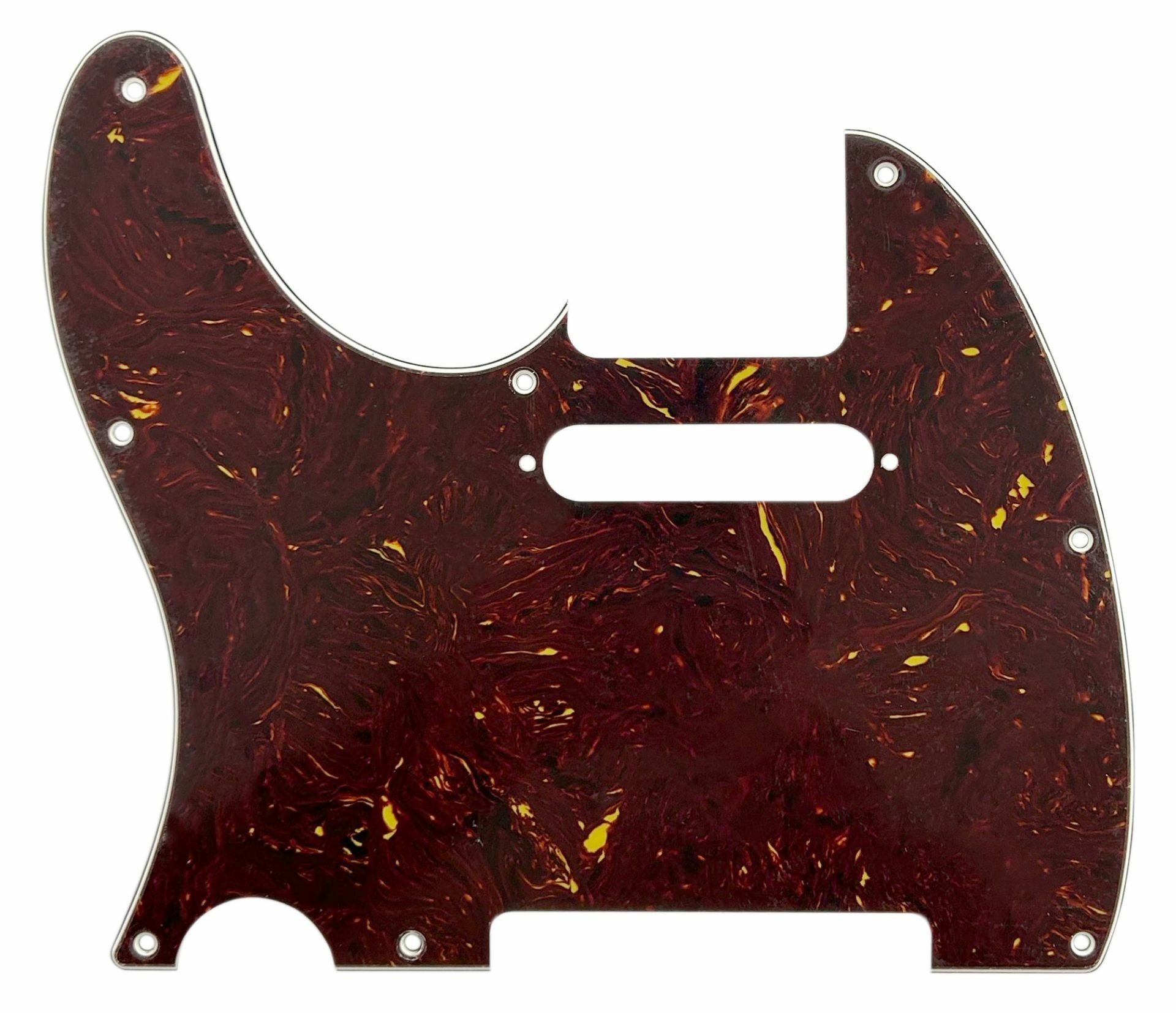 T-Style Pickguard (DPP TL TORTPBP SS LH), Tortoise, Lefthand