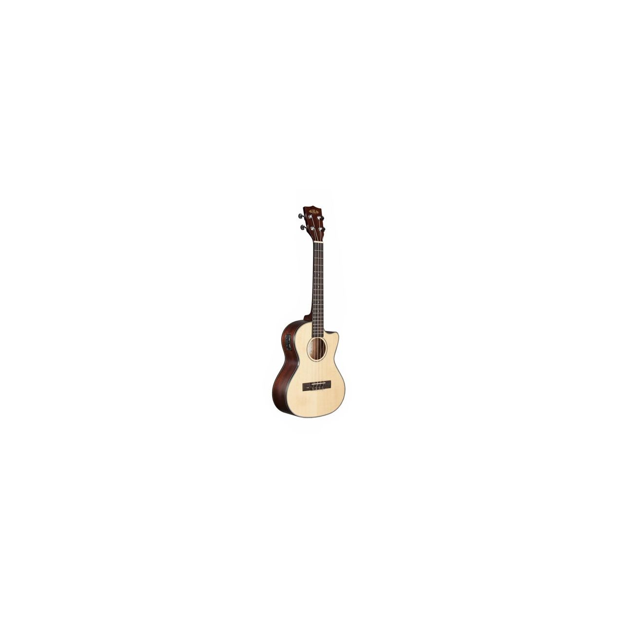 Solid Spruce Top Tenor, Cut-Away with EQ, with Tenor Bag (UB-T) KA KA STGE EQ