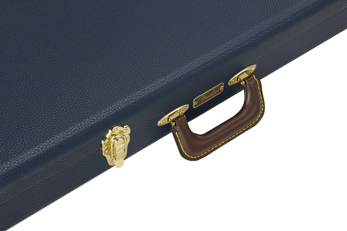 Classic Series Wood Case Strat/Tele Navy Blue
