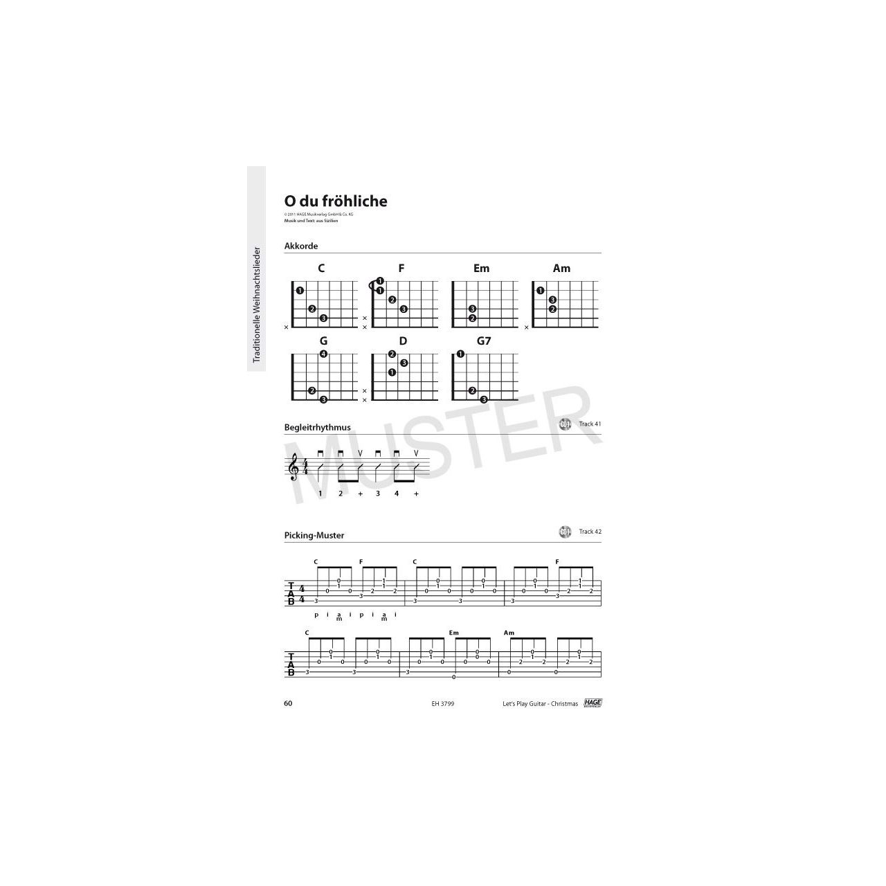 Let's Play Guitar Christmas + 2 CDs