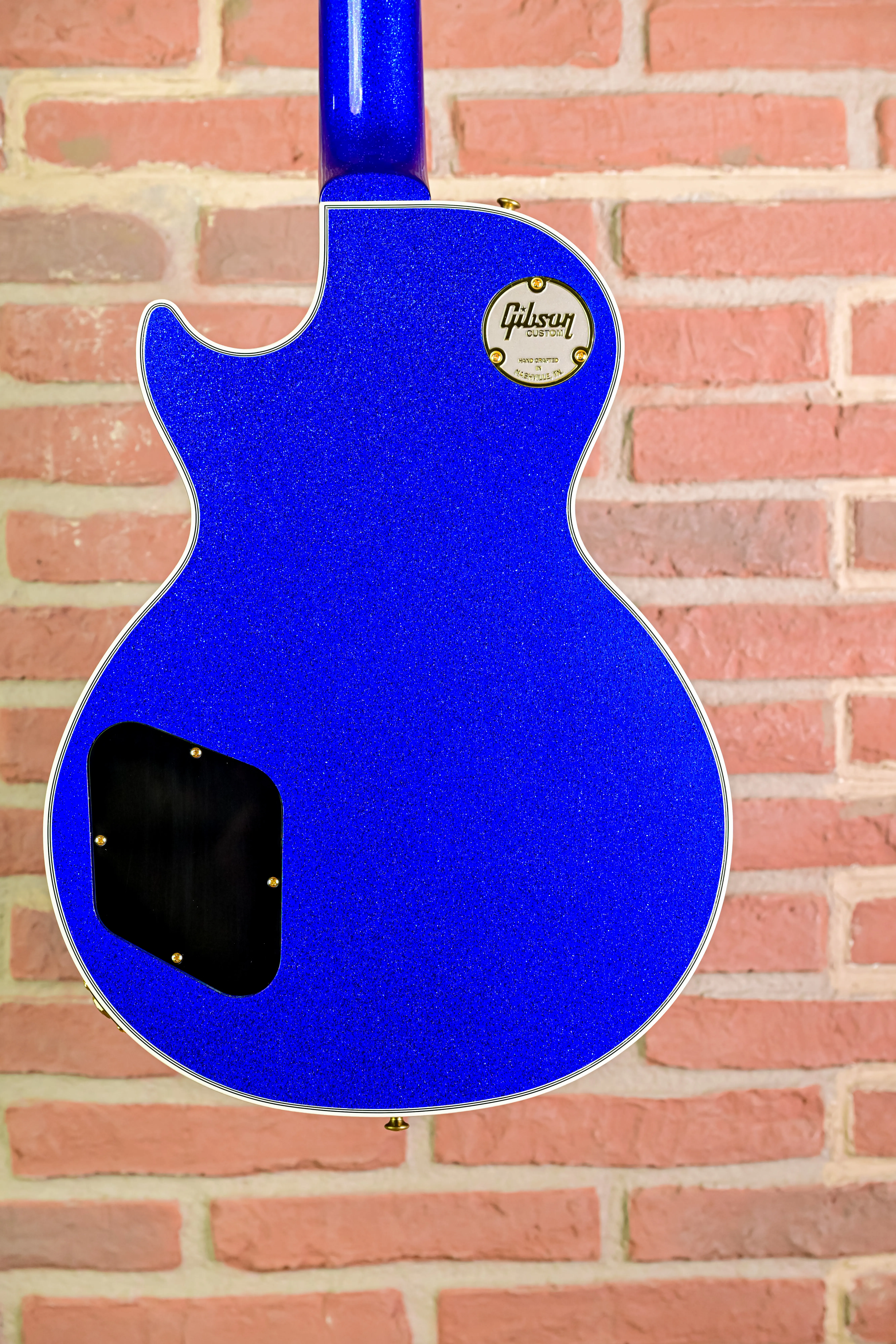 Les Paul Custom M2M Dark Blue Sparkle (B-Stock) High-End Guitar
