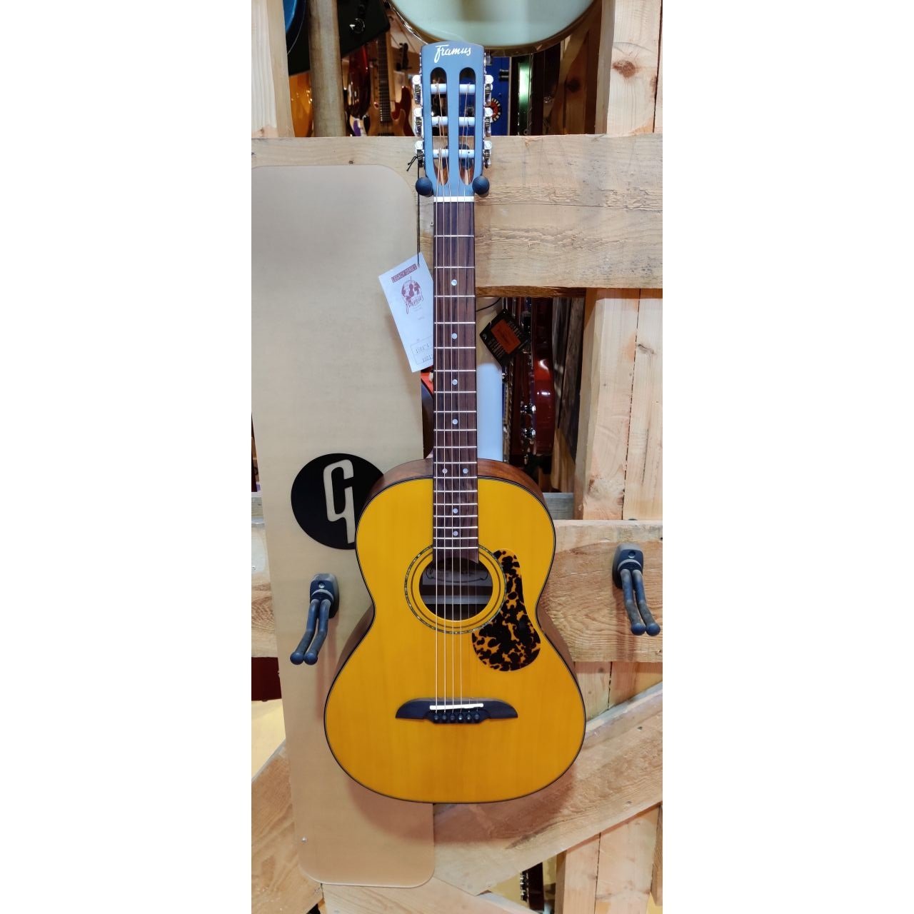 Legacy FP 14 SV Parlor - Satin Yellow - Westerngitarre mit Tonabnehmer