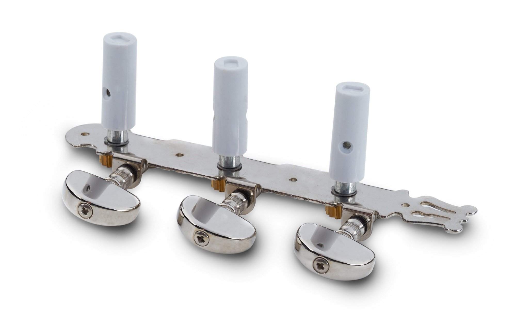Legacy Series - Machineheads for Parlor Models, Plastic Post, Bass Side (left) - Chrome