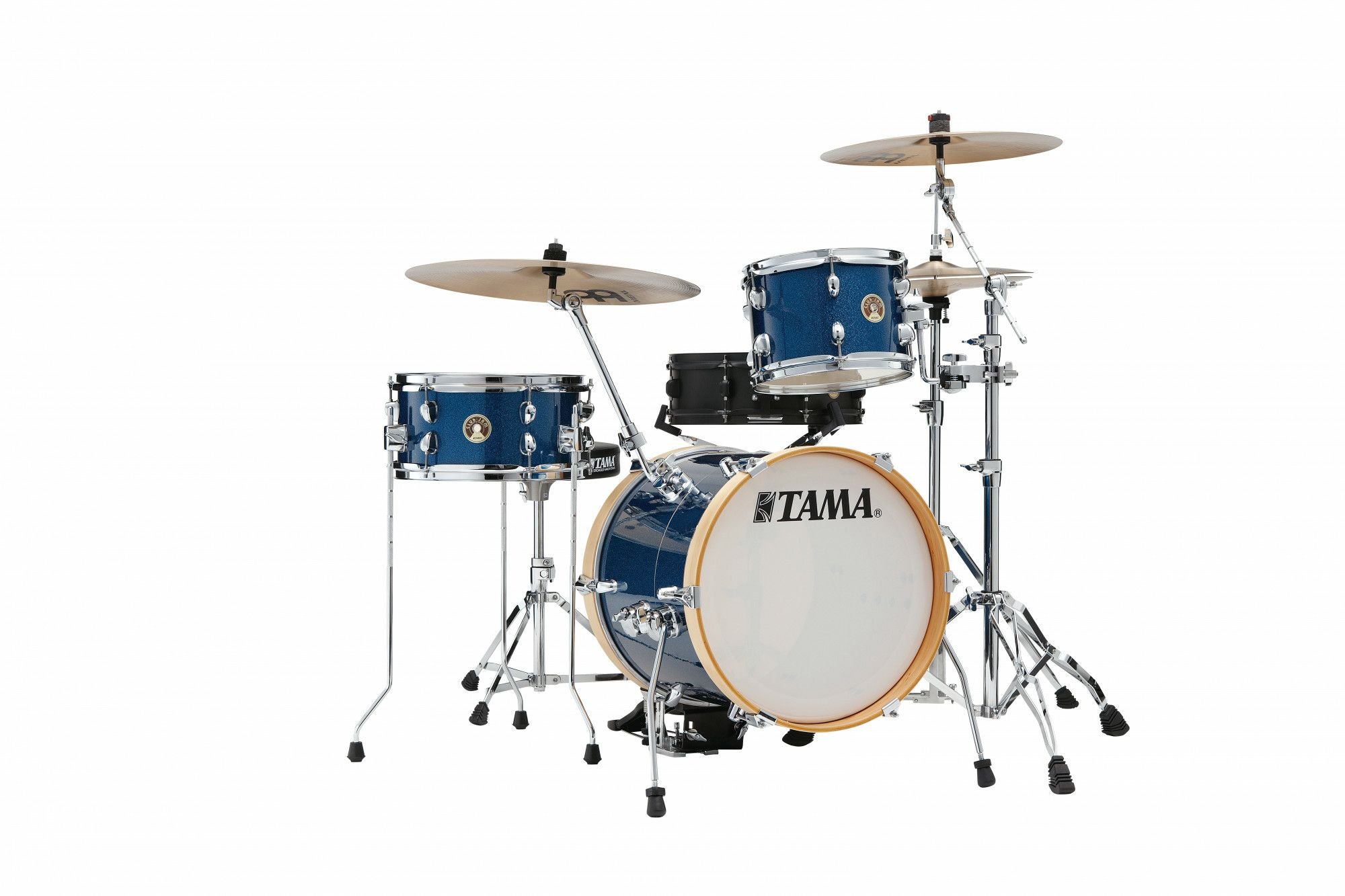 Club-Jam Suitcase Kit 3 teilig - Indigo Sparkle/Chrom Hardware