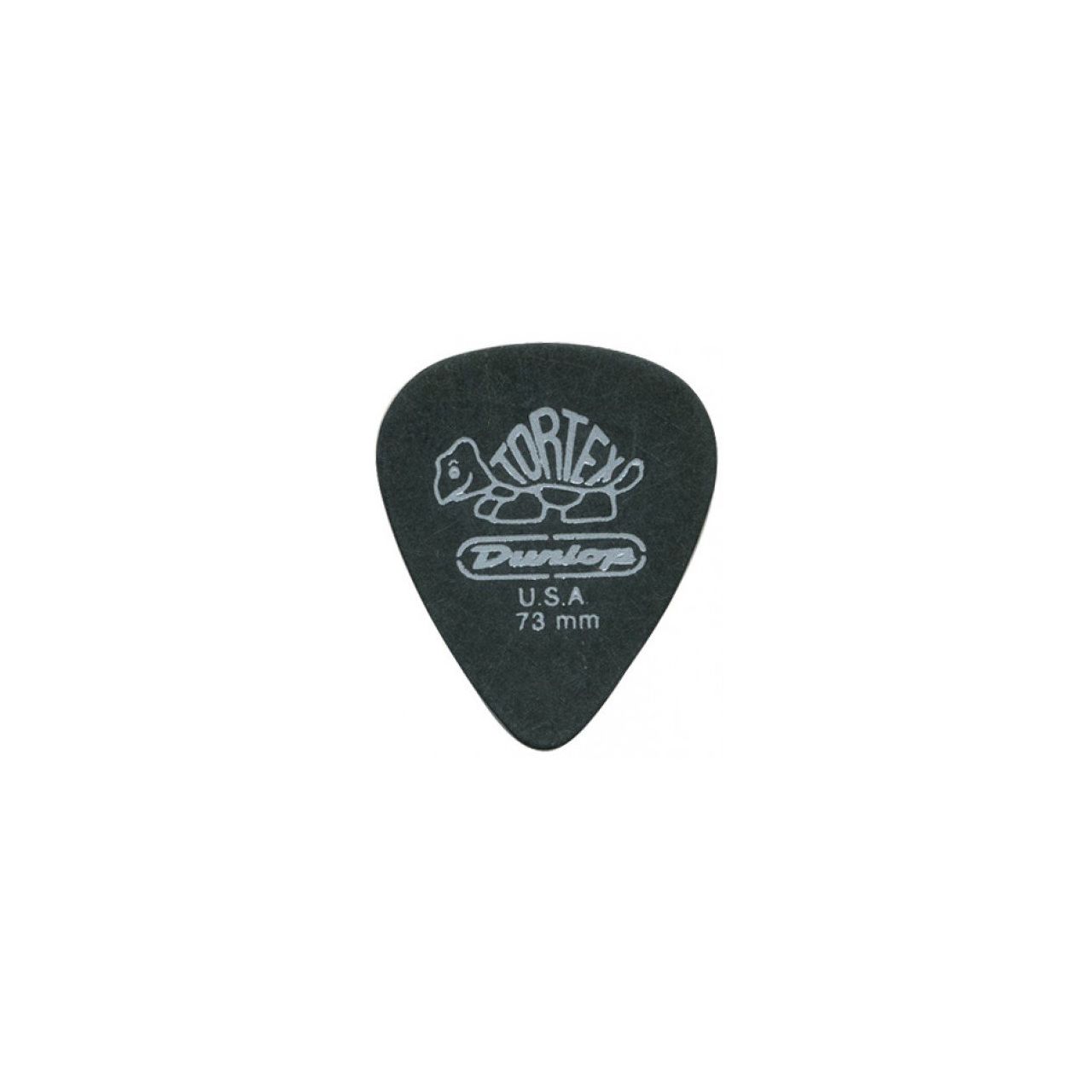Tortex Pitch Black Standardp 12 Stück schwarz 0,73