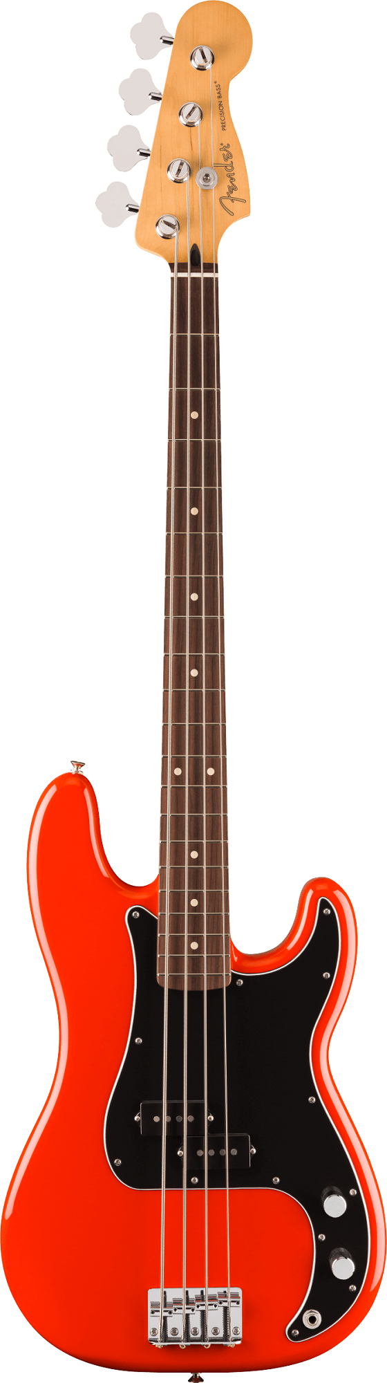 Player II Precision Bass®, Rosewood Fingerboard, Coral Red