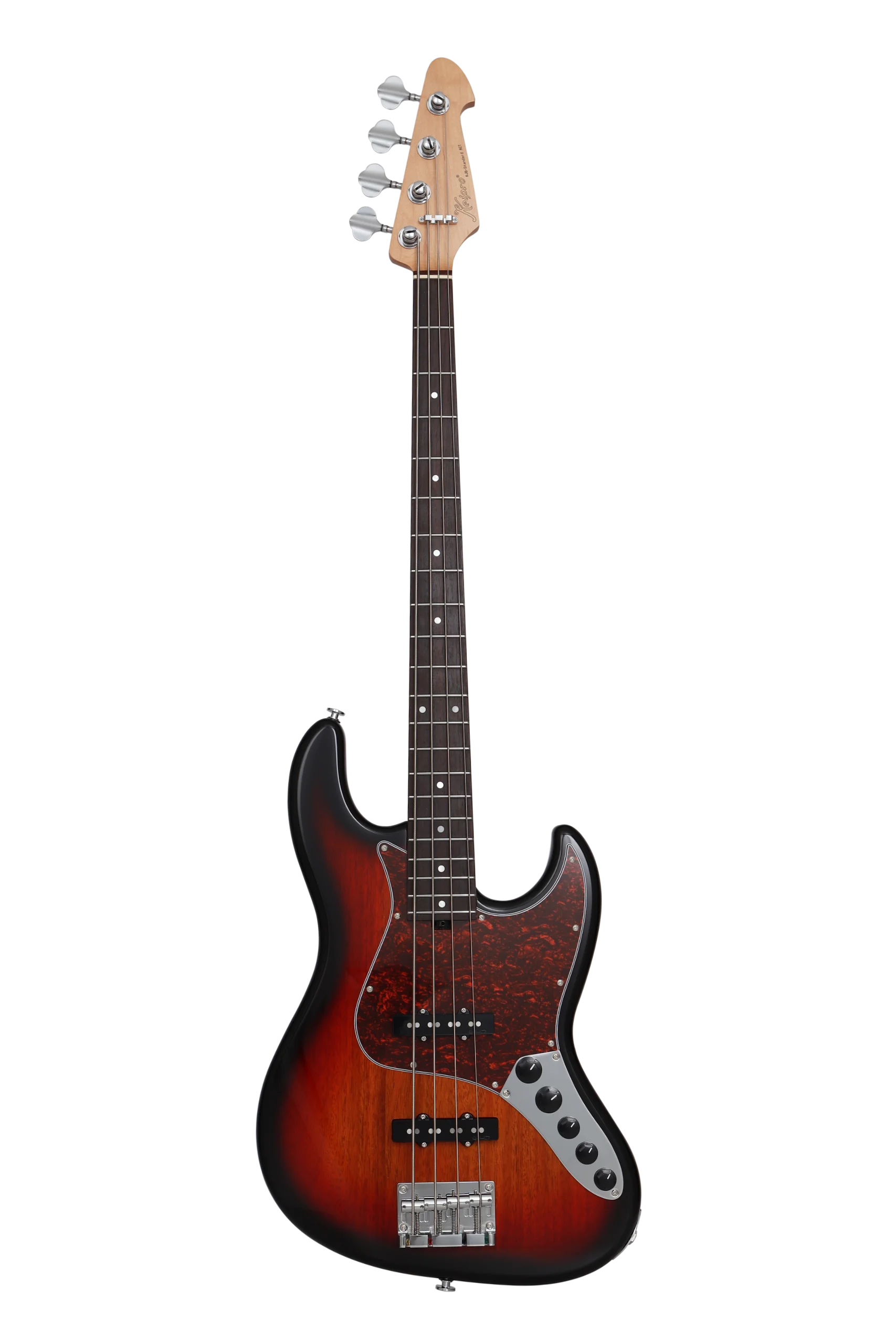 KJB-Standard Rosewood Act Bass 3-Tone Sunburst