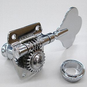 E-Bass Einzelmechanik links - chrome