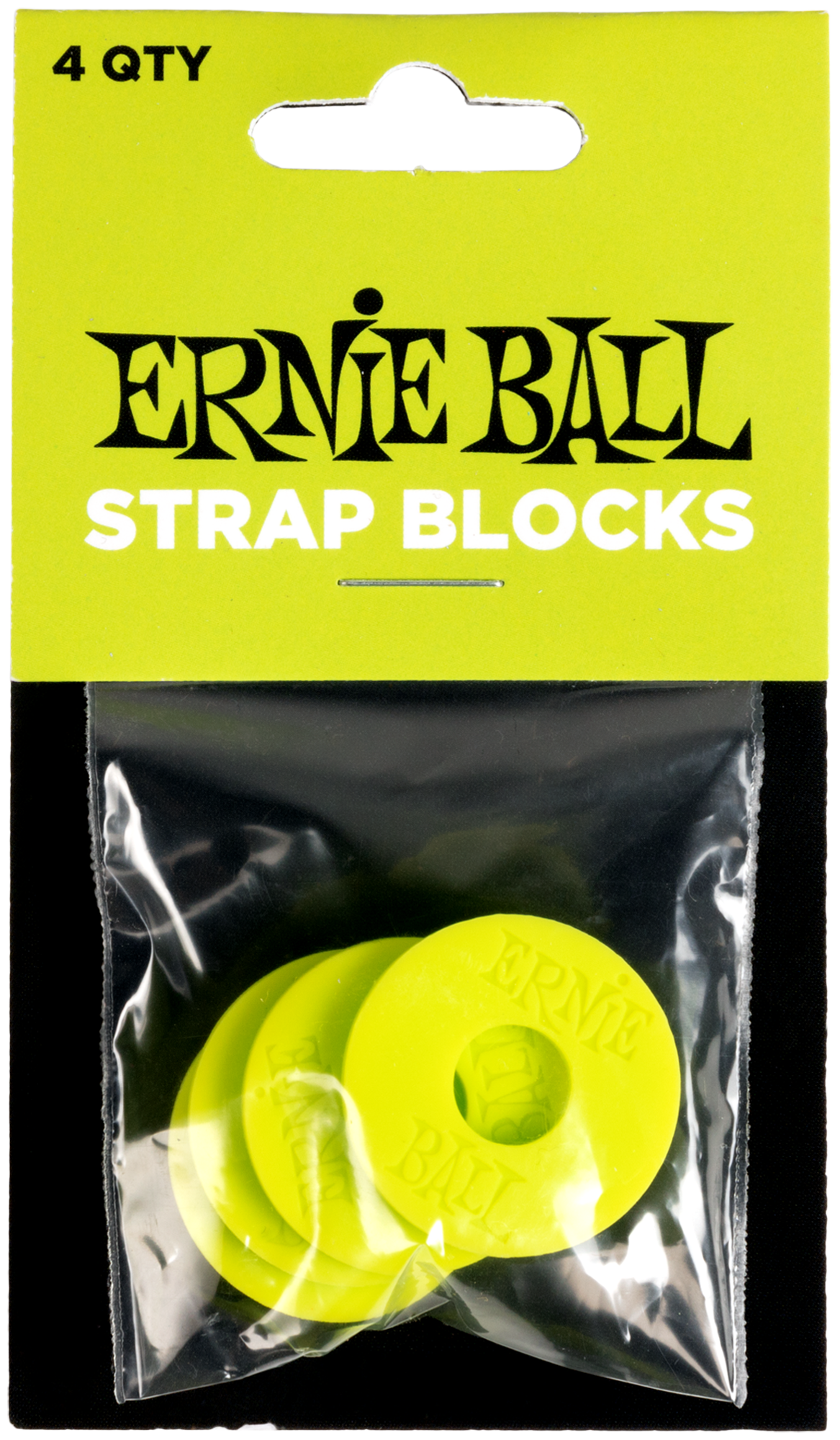 Strap Blocks, 4 Stück - Neongrün