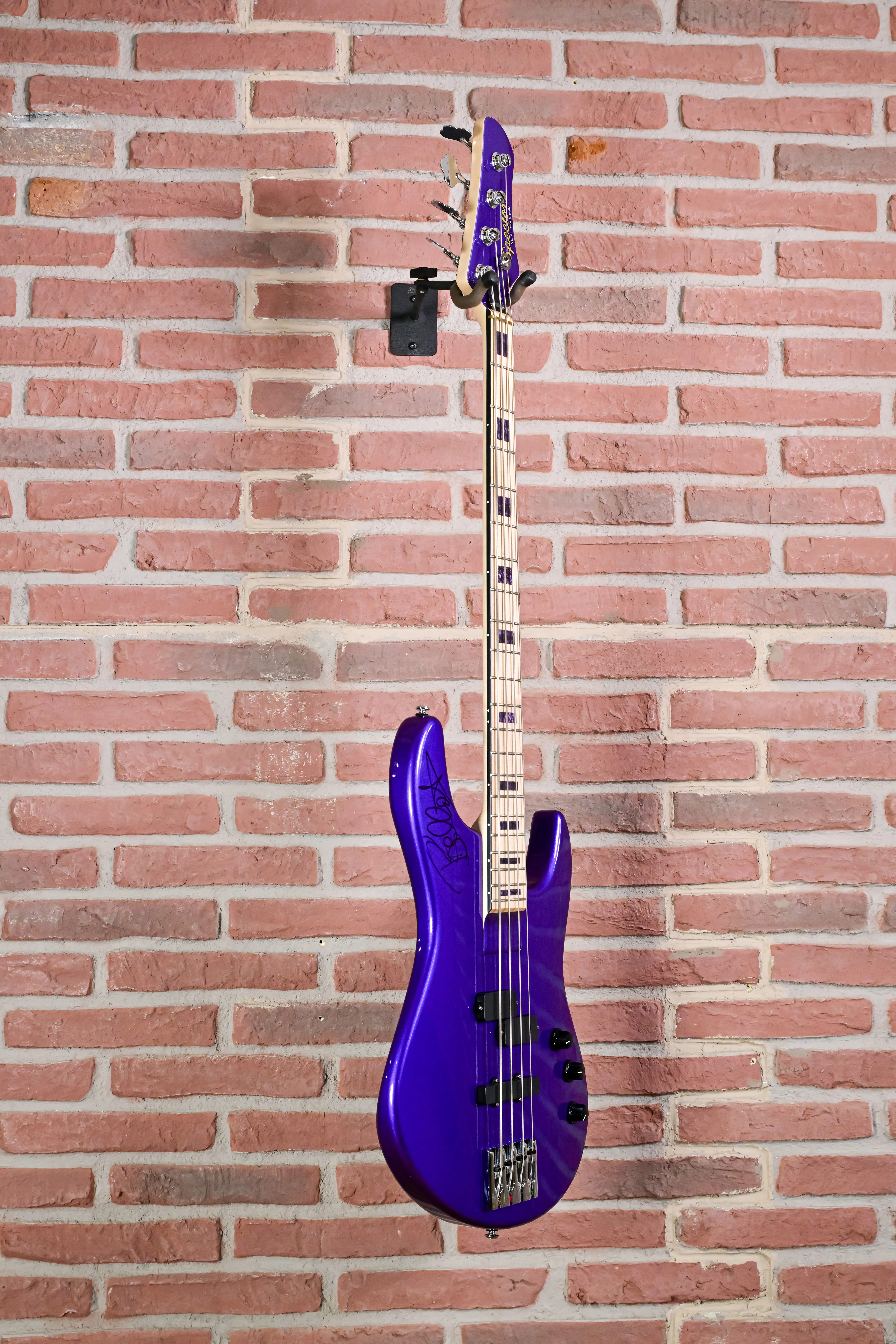 NC-4 Bass Metallic Purple - Signed by Frank Bello Signature -  #2
