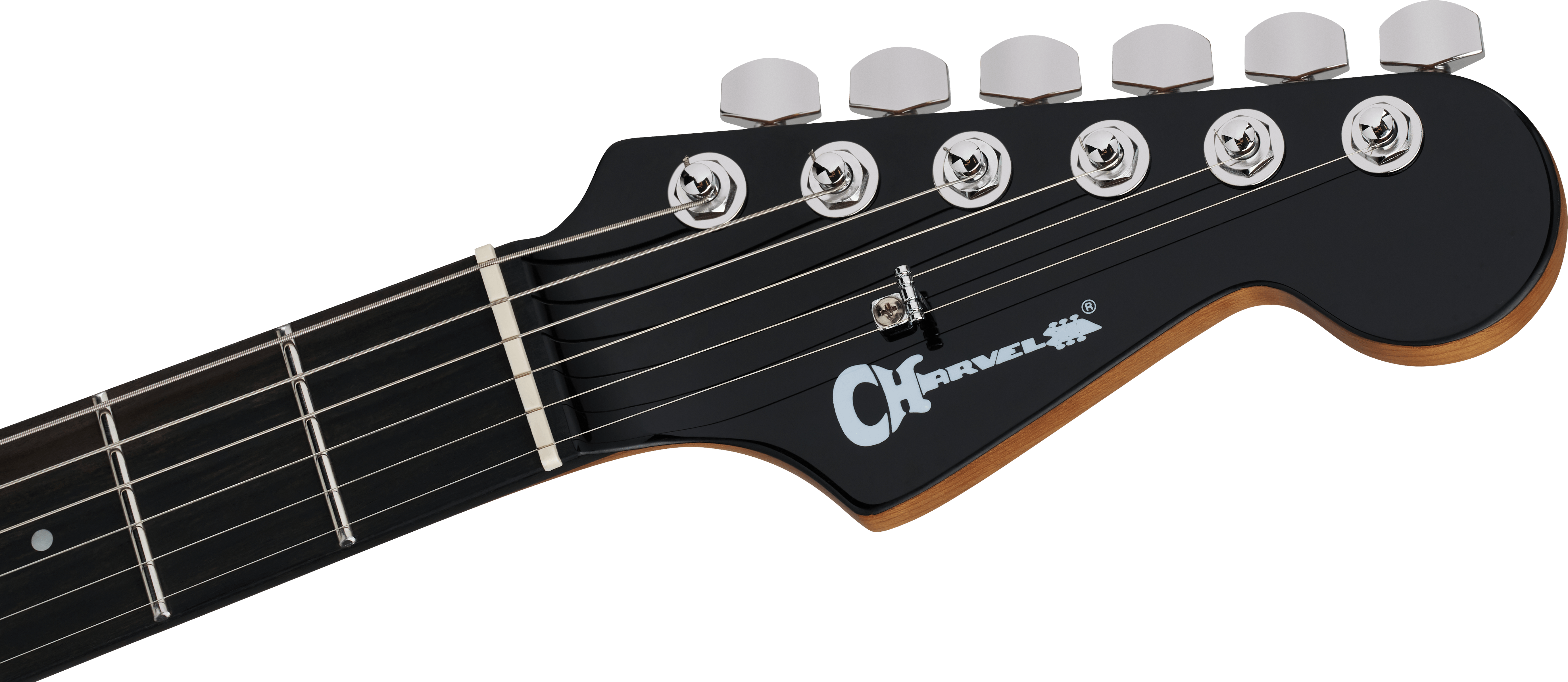 Pro-Mod Plus DK24 HH 2PT EB, Ebony Fingerboard - Raven Black