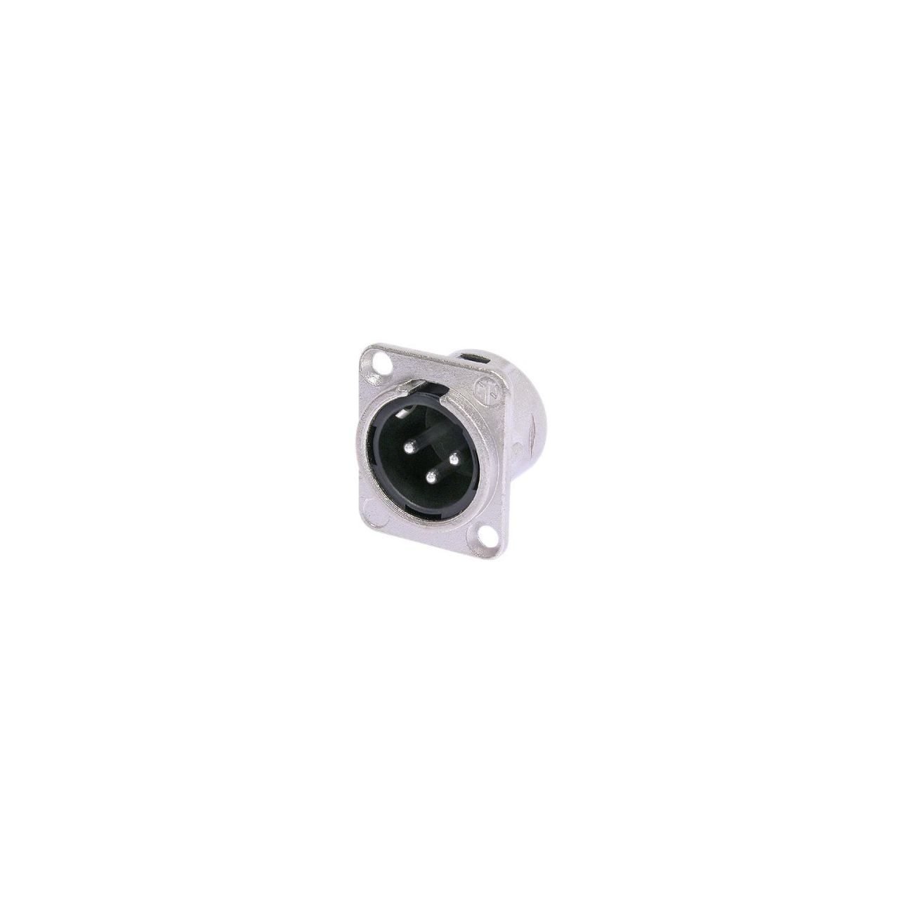Neutrik NC3MD-L-1 - XLR-Chassisbuchse im D-Gehäuse