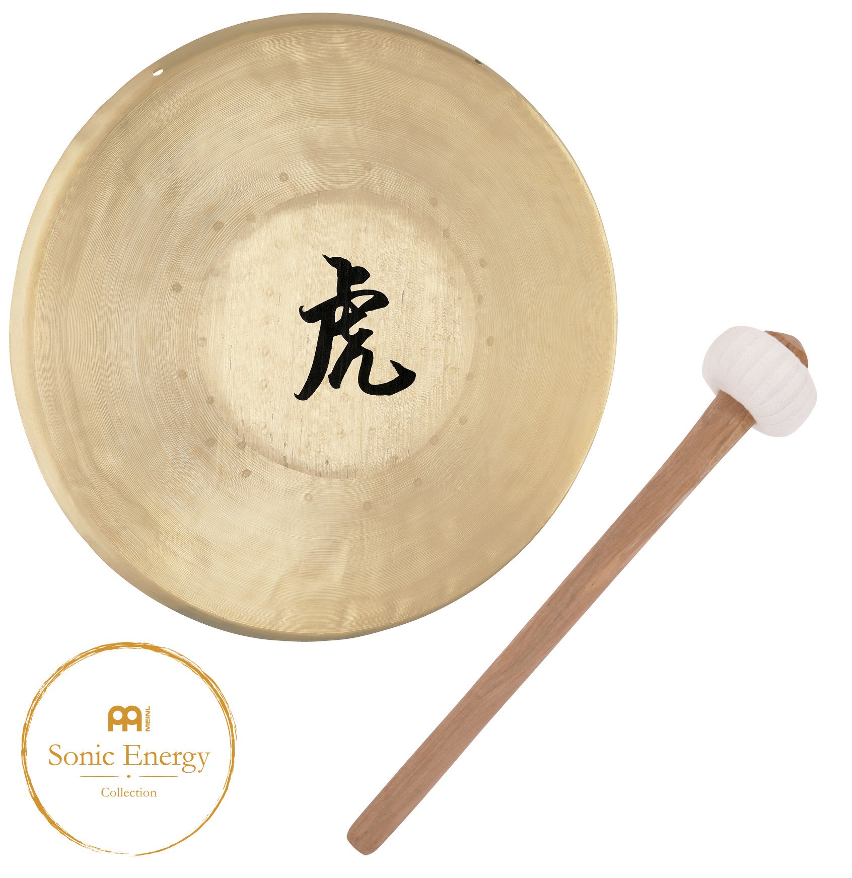 TG-125 Tiger Gong - 12 1/2" + Mallet