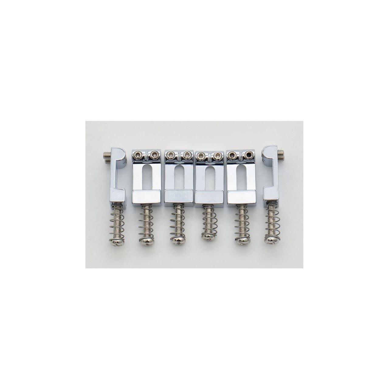 TV12C Einzelböckchen für Strat, Guss,10,5mm, chrom, 6 Stück
