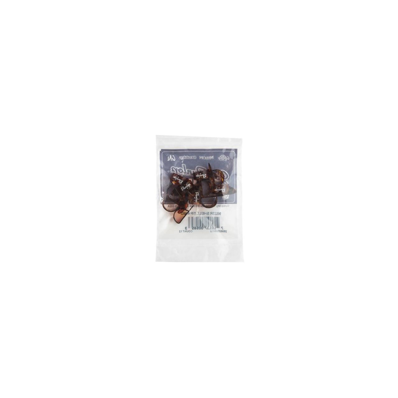 9022R - Thumbpicks, 12 pcs. shell plastic, medium
