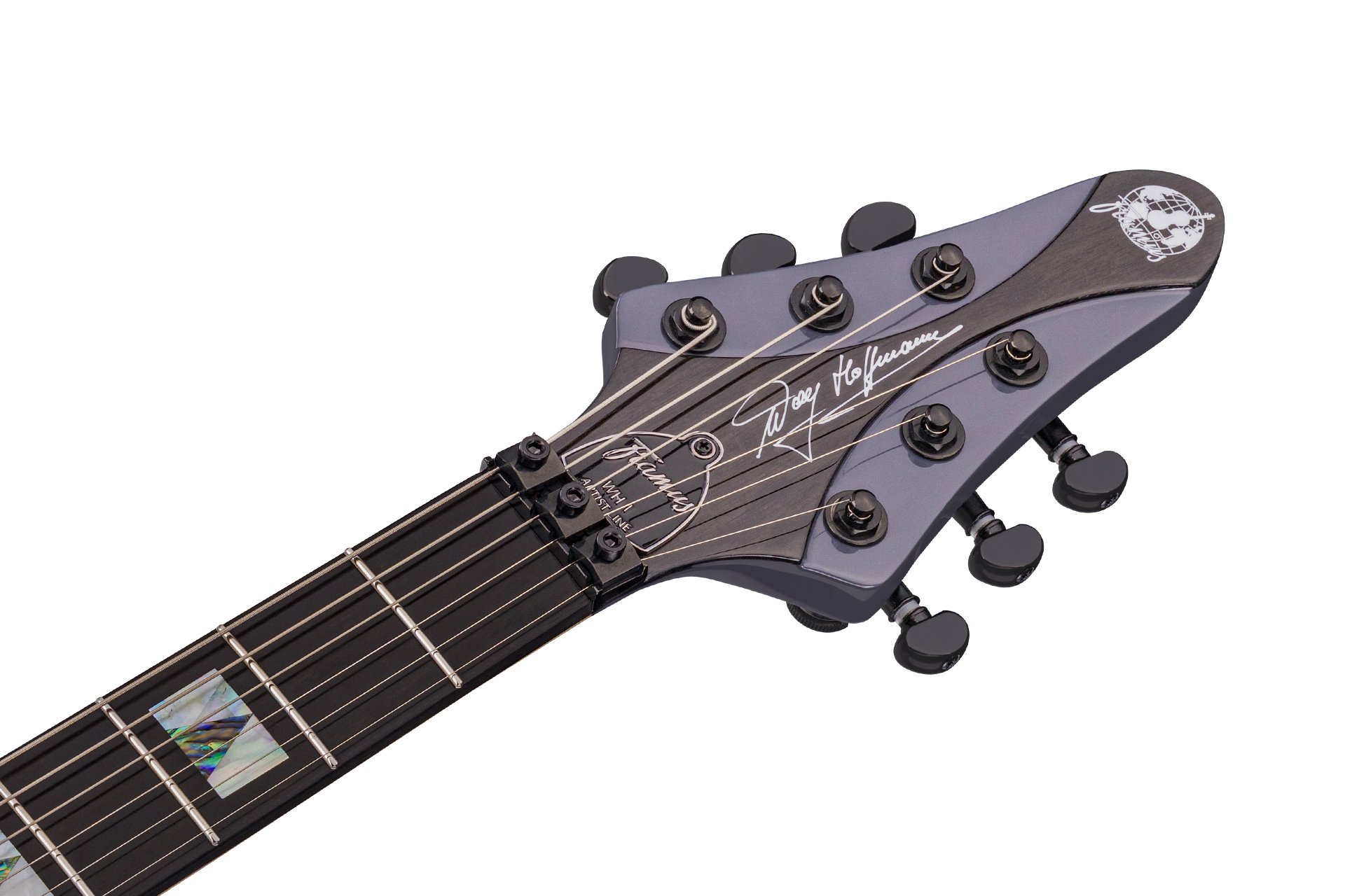 Artist Line Shark Series WH-1, w/ Floyd Rose - Solid Overland Gray High Polish