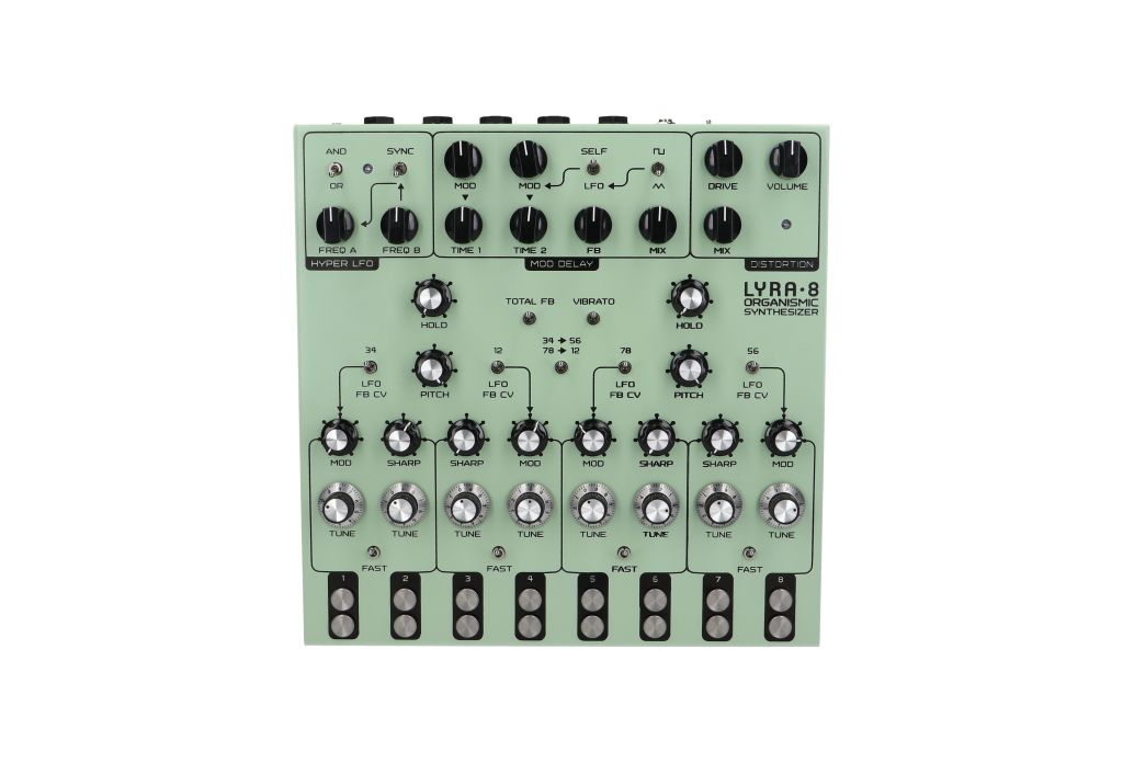 Lyra-8 Green Atom Heart Synthesizer  