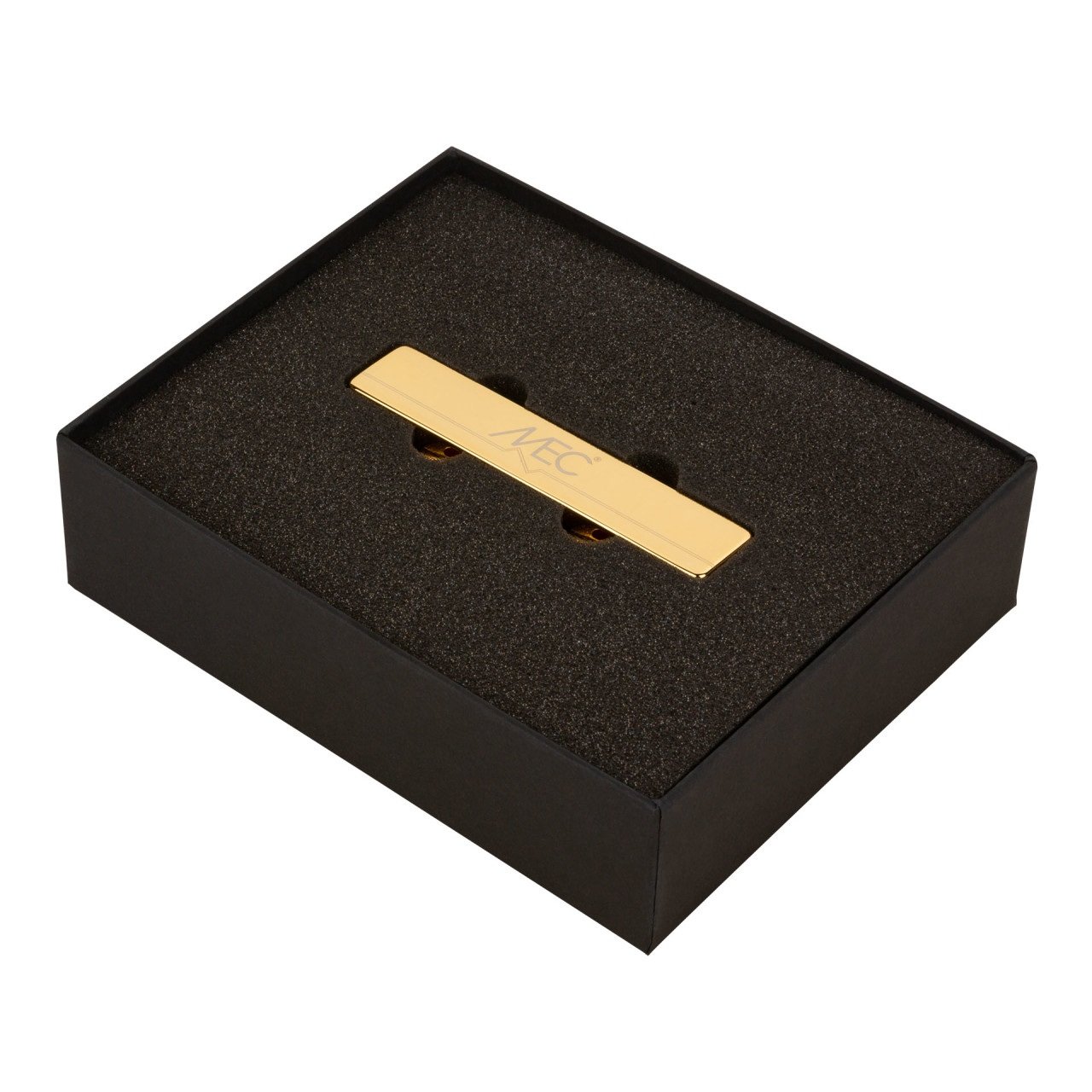 Active J-Style Bass Pickup (Short), Metal Cover, 4-String Neck - Gold