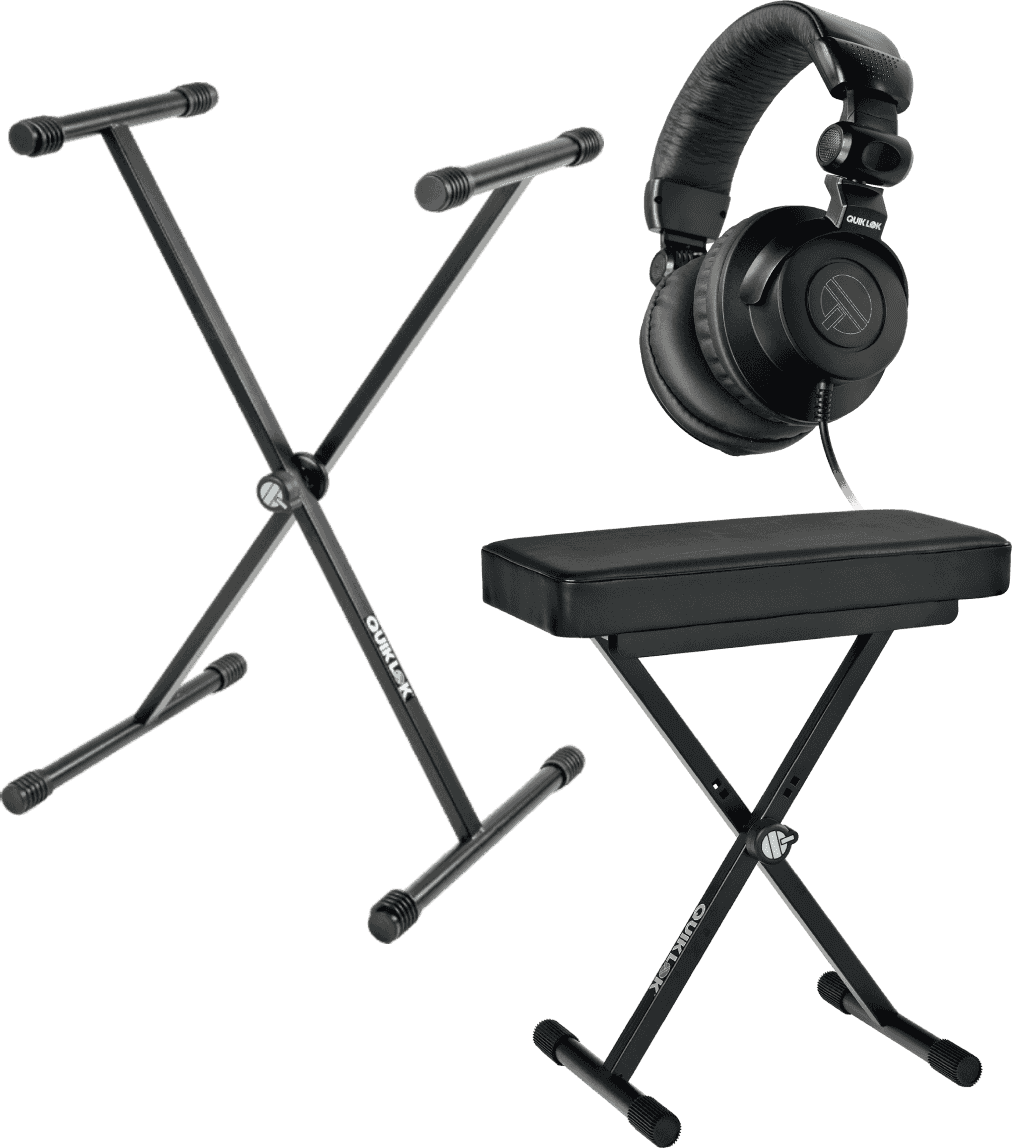 Keyboardständer + Sitz + Headset-Pack