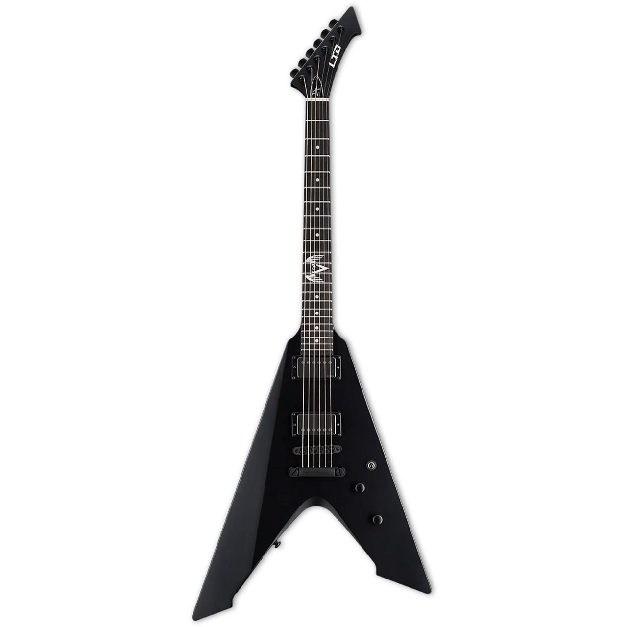 Vulture James Hetfield Signature E-Gitarre in Black Satin