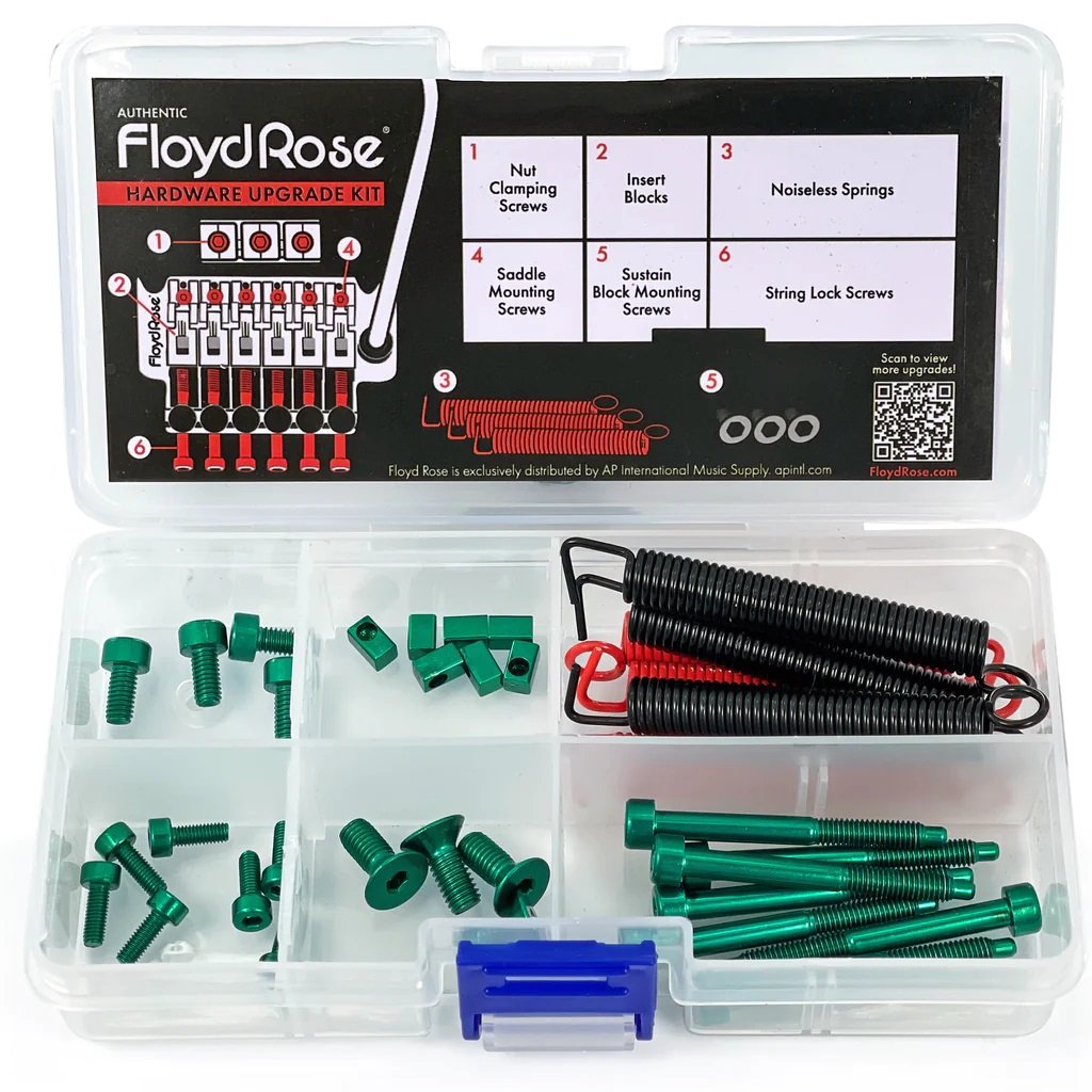 FRUK1-SS-GN Color Stainless Steel Hardware Upgrade Kit Green
