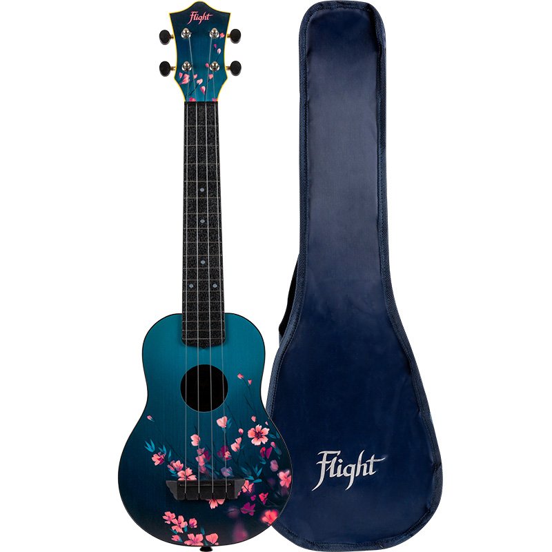 TUSL32 Sakura Concert Scale Soprano Travel Ukulele