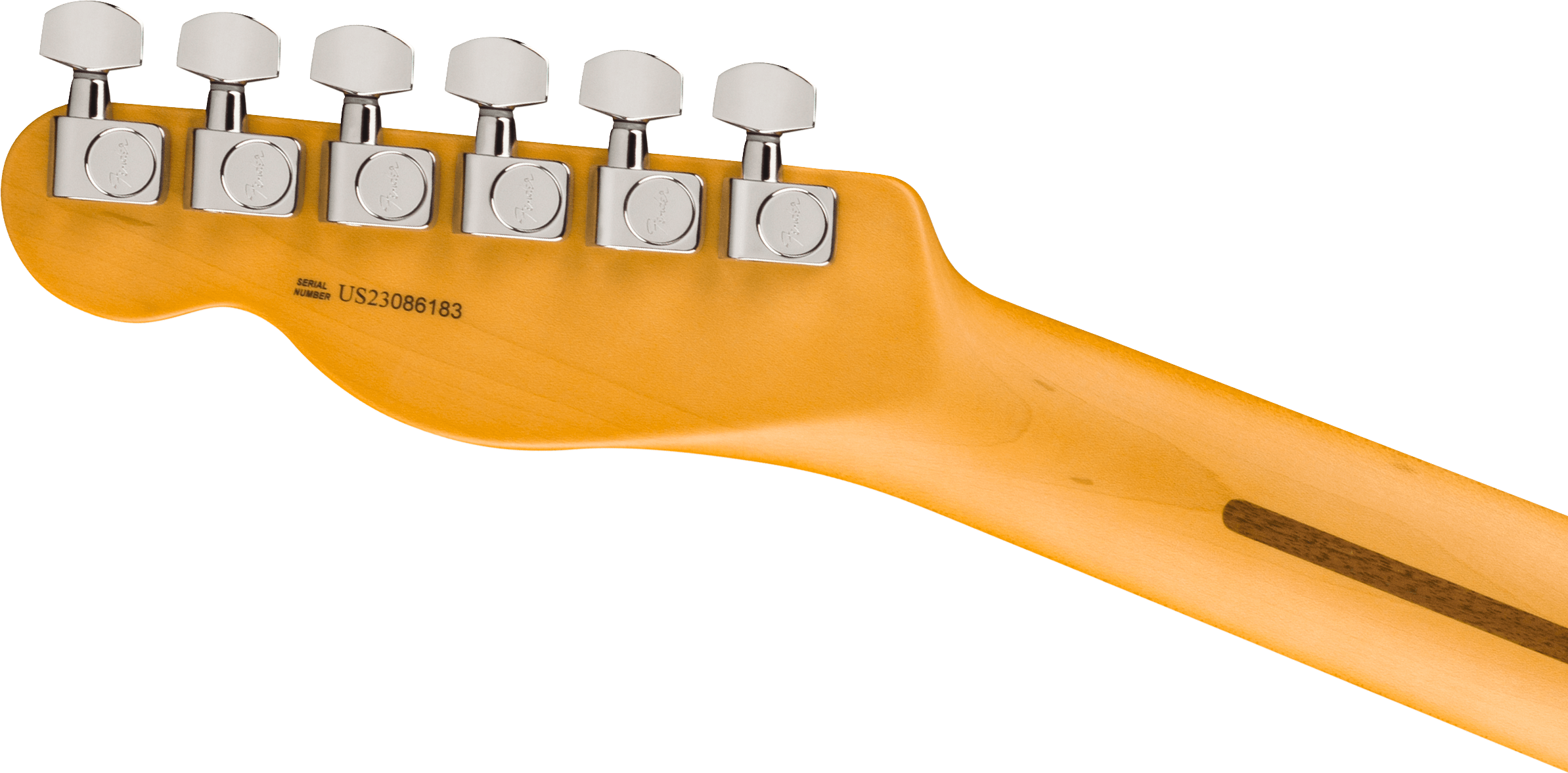 American Professional II Telecaster® Thinline, Maple Fingerboard, Transparent Daphne Blue