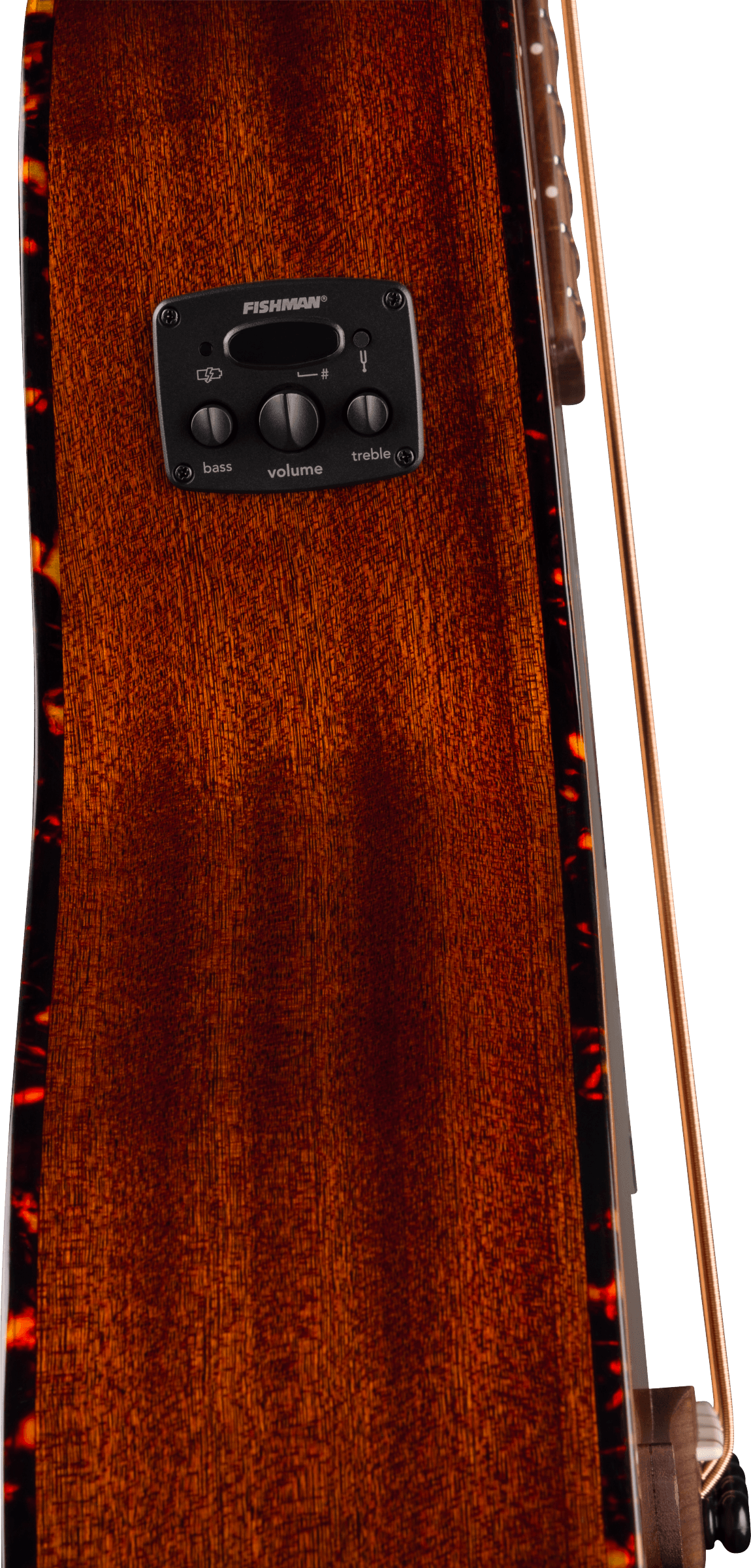 California Deluxe Kingman Bass CE Natural Mahogany